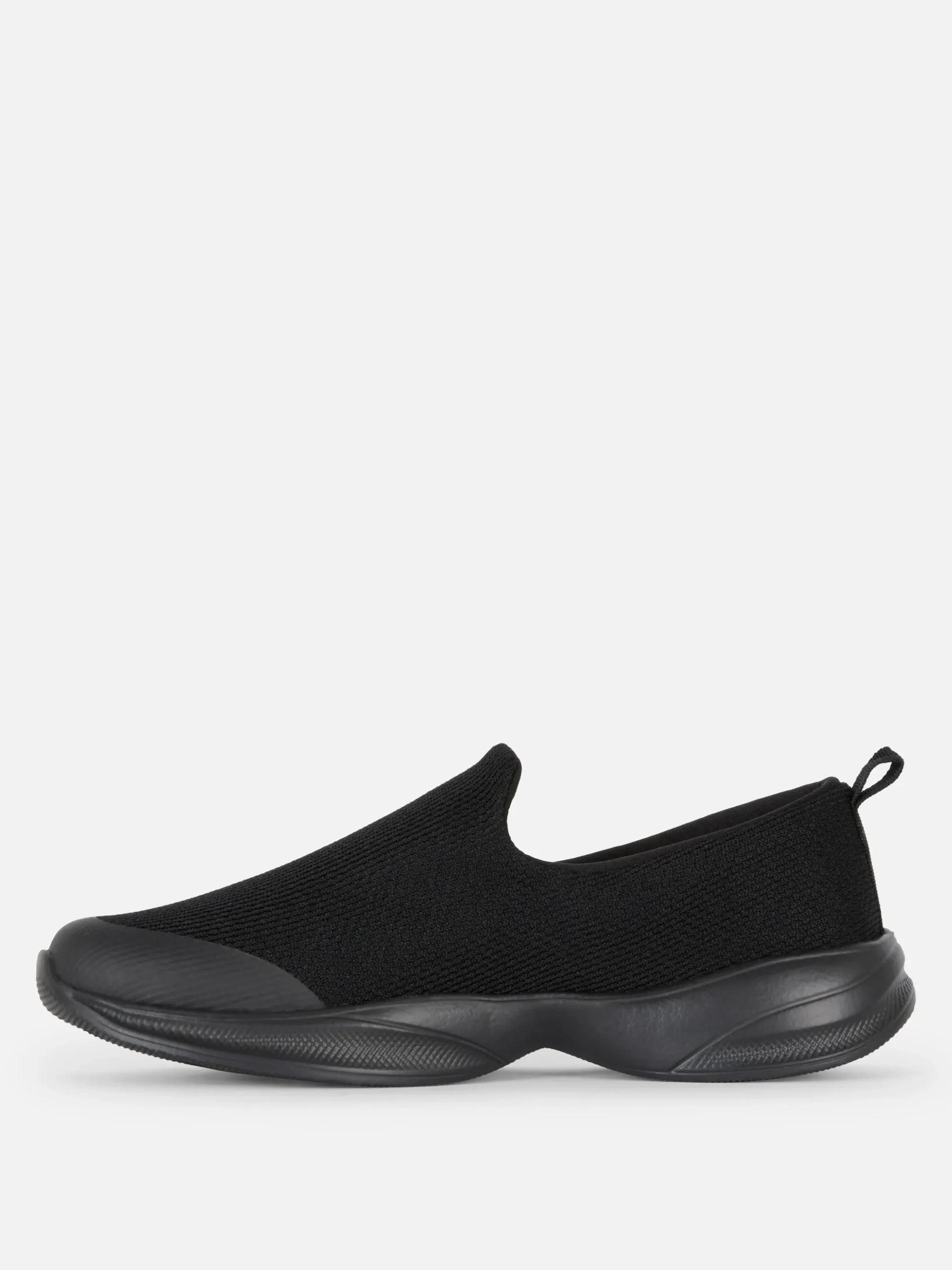 Athletic Fabric Slip On Shoe