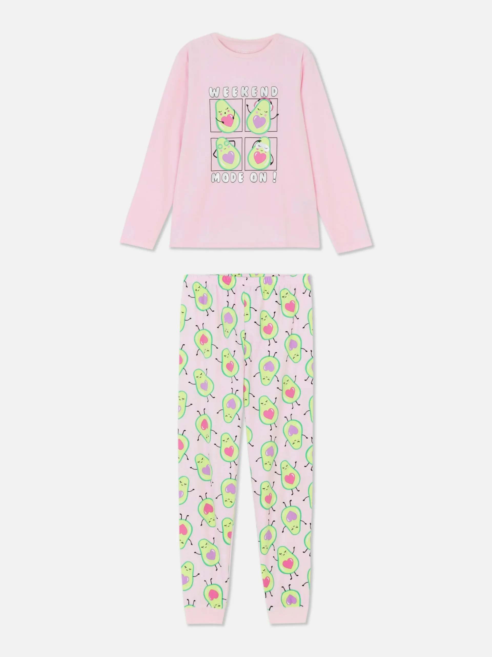 Avocado Velour Pajamas