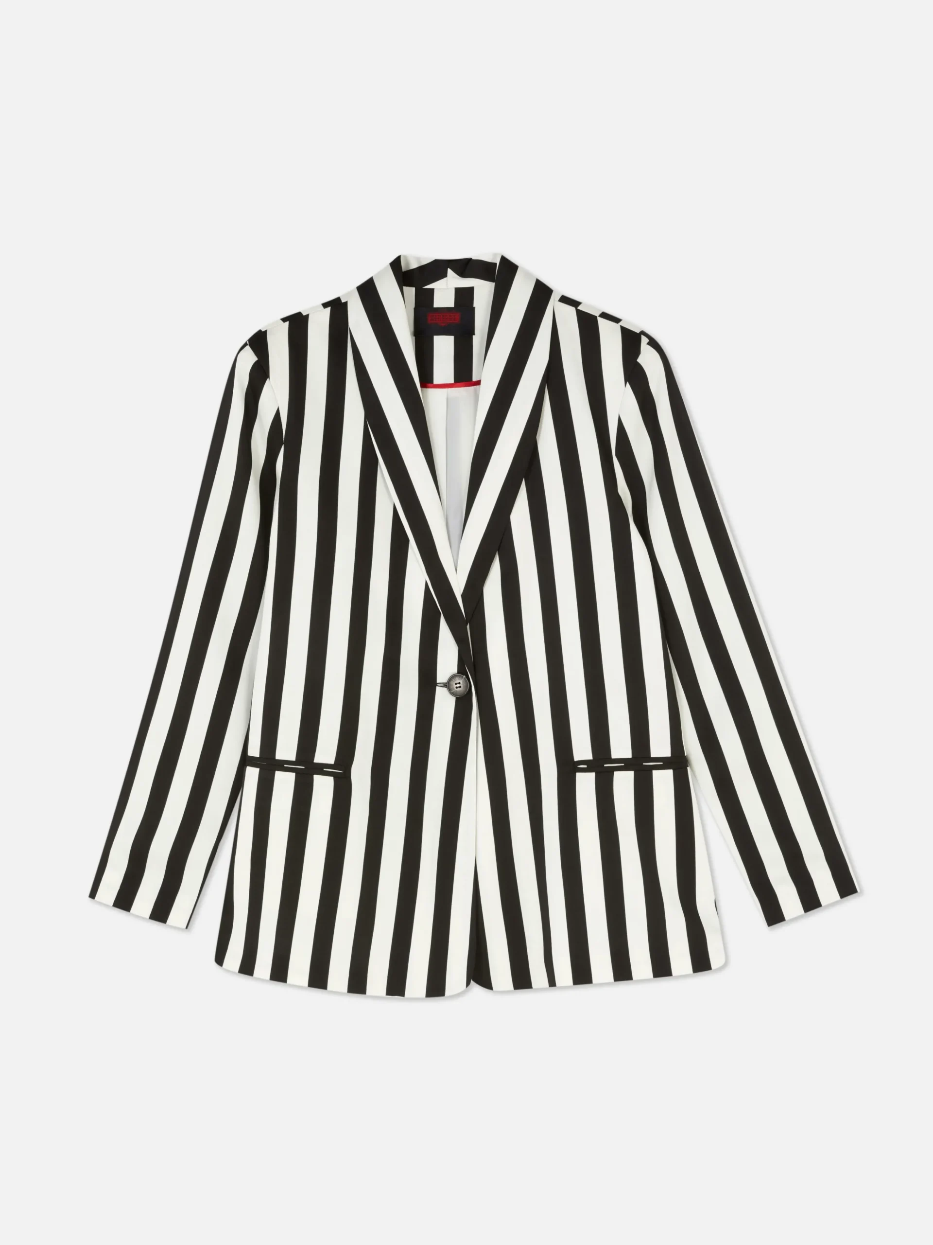 Beetlejuice X Colleen Atwood Striped Blazer
