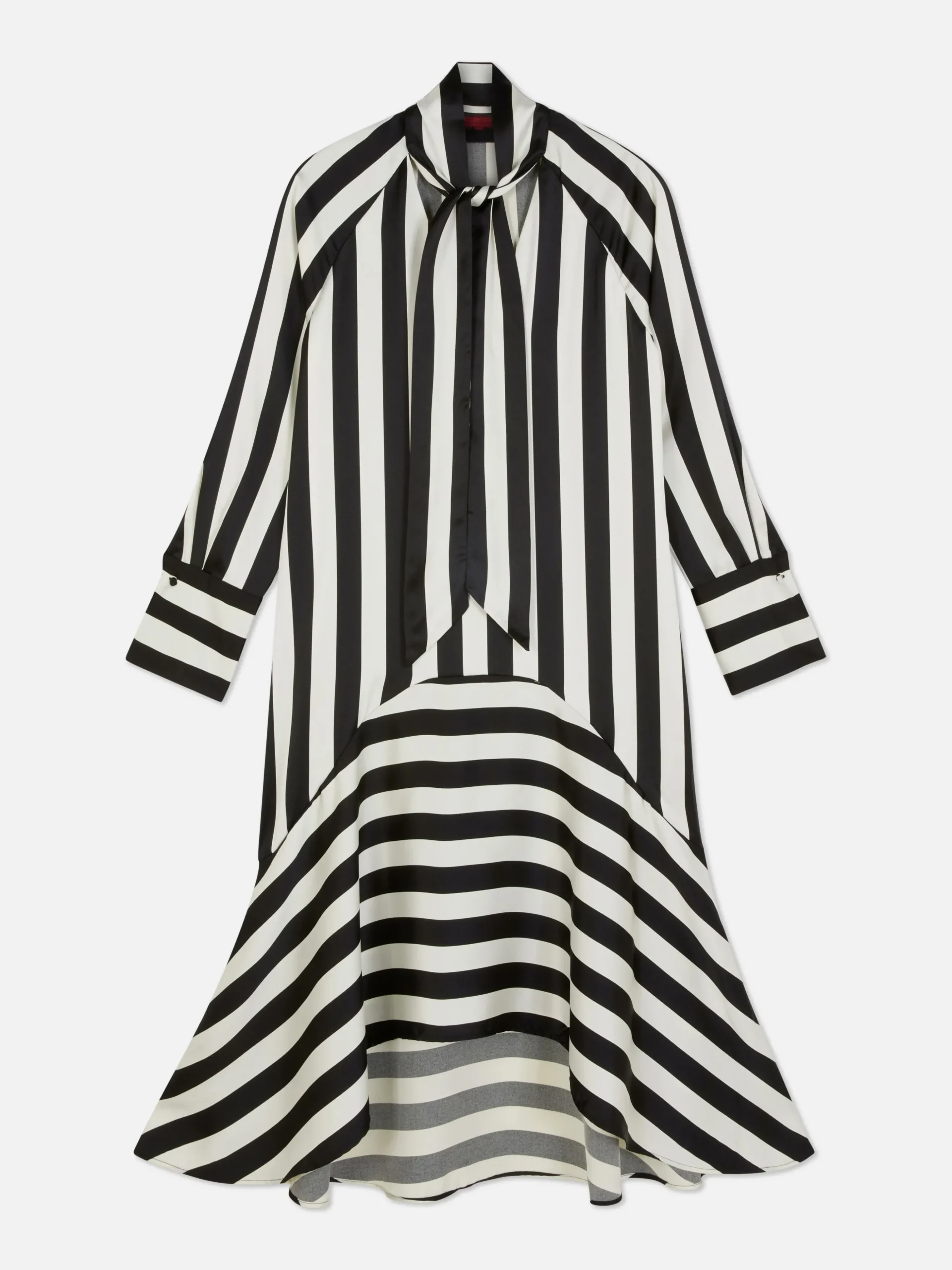 Beetlejuice X Colleen Atwood Striped Midi Dress