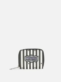 Beetlejuice Zip-Up Purse