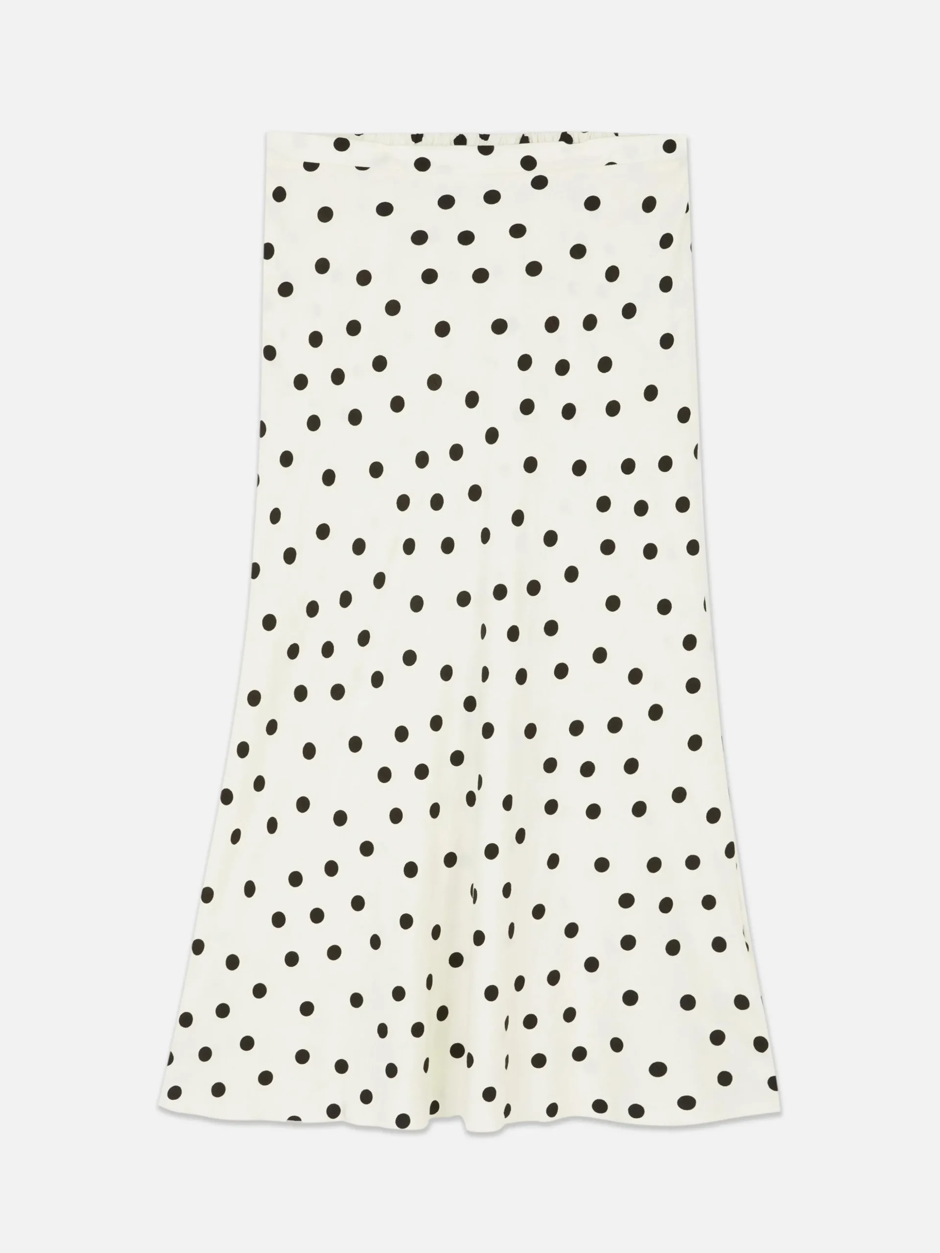 Bias-Cut Midi Skirt