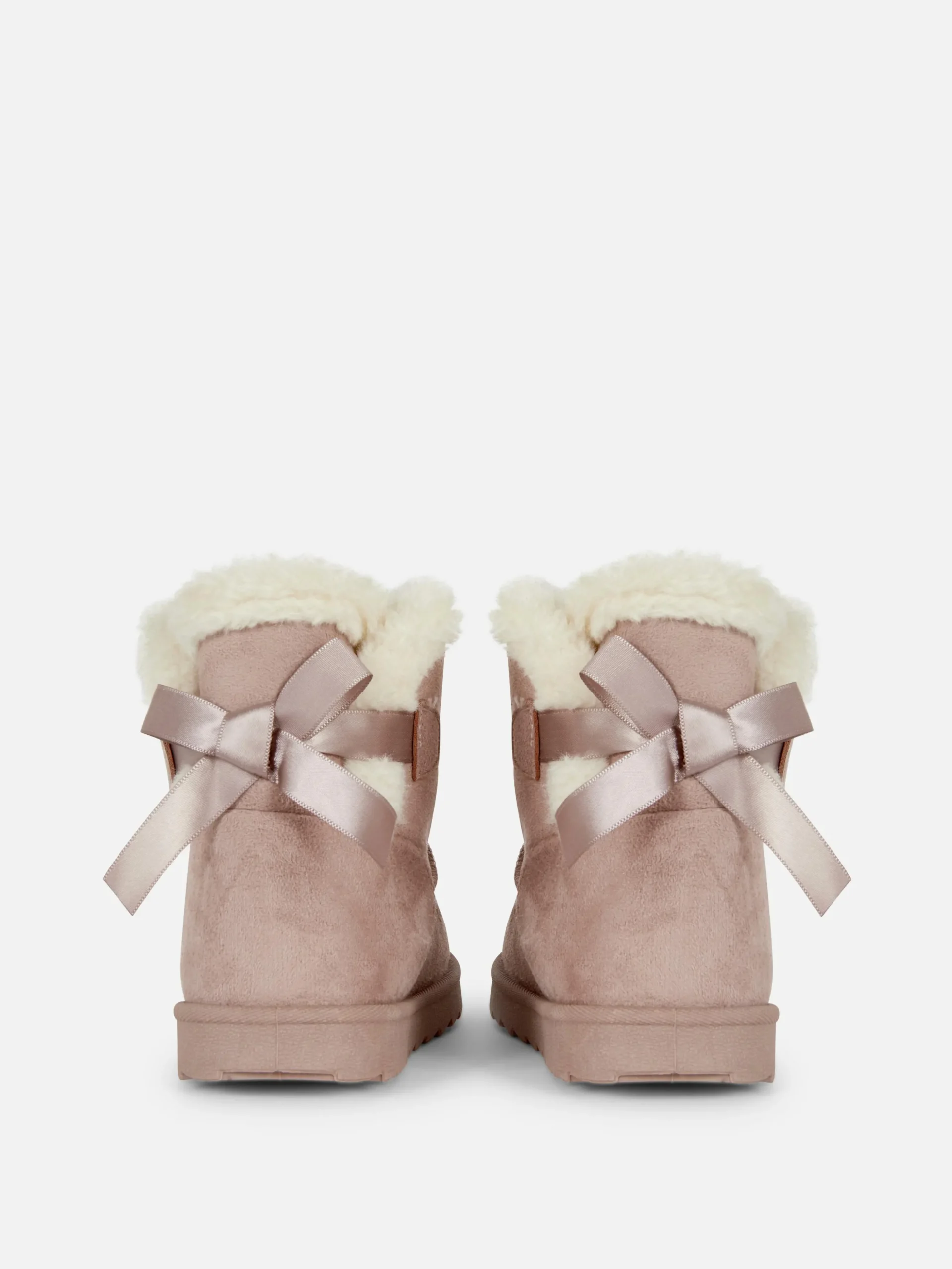 Bow Back Plush Lined Boots