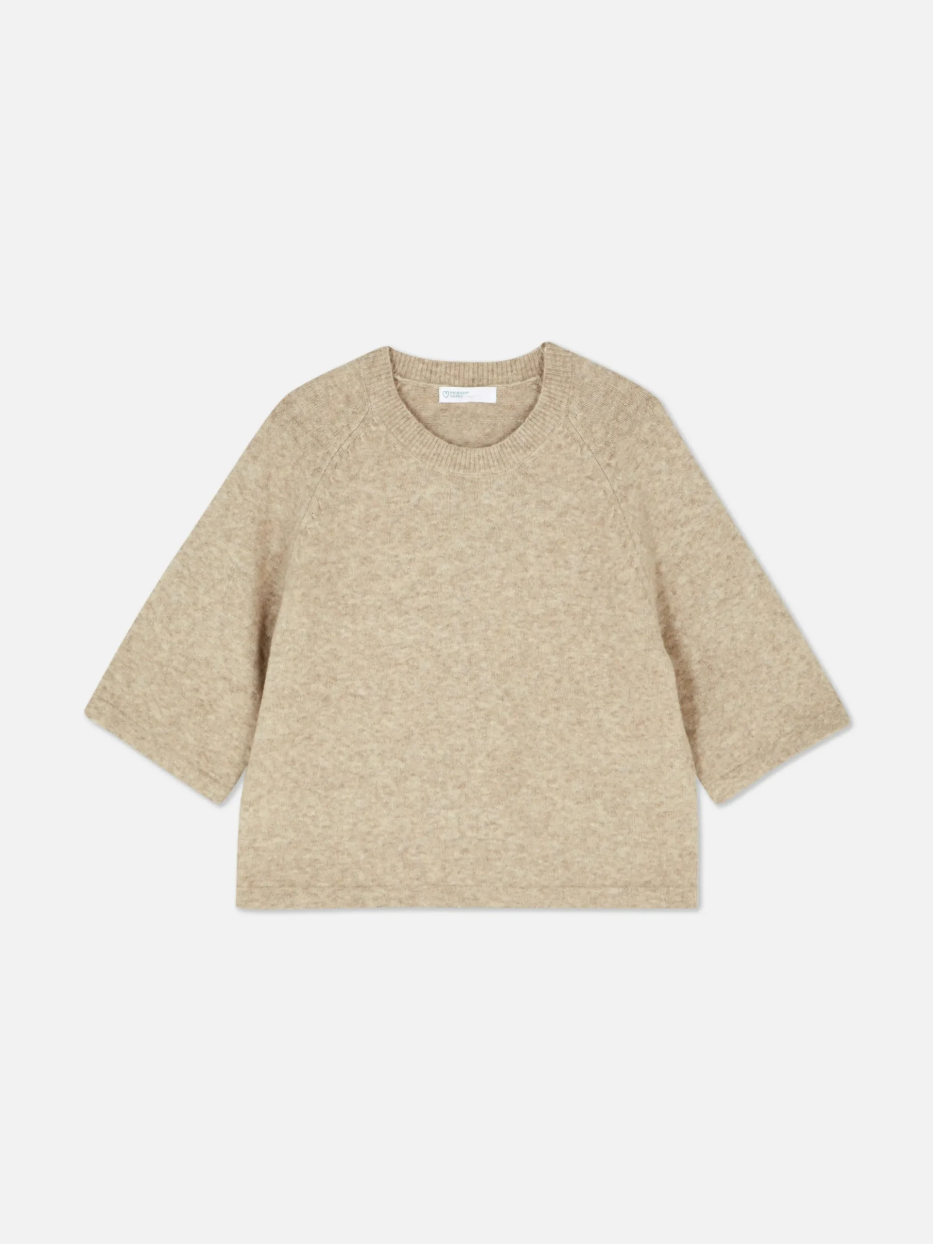 Boxy Knit T-Shirt