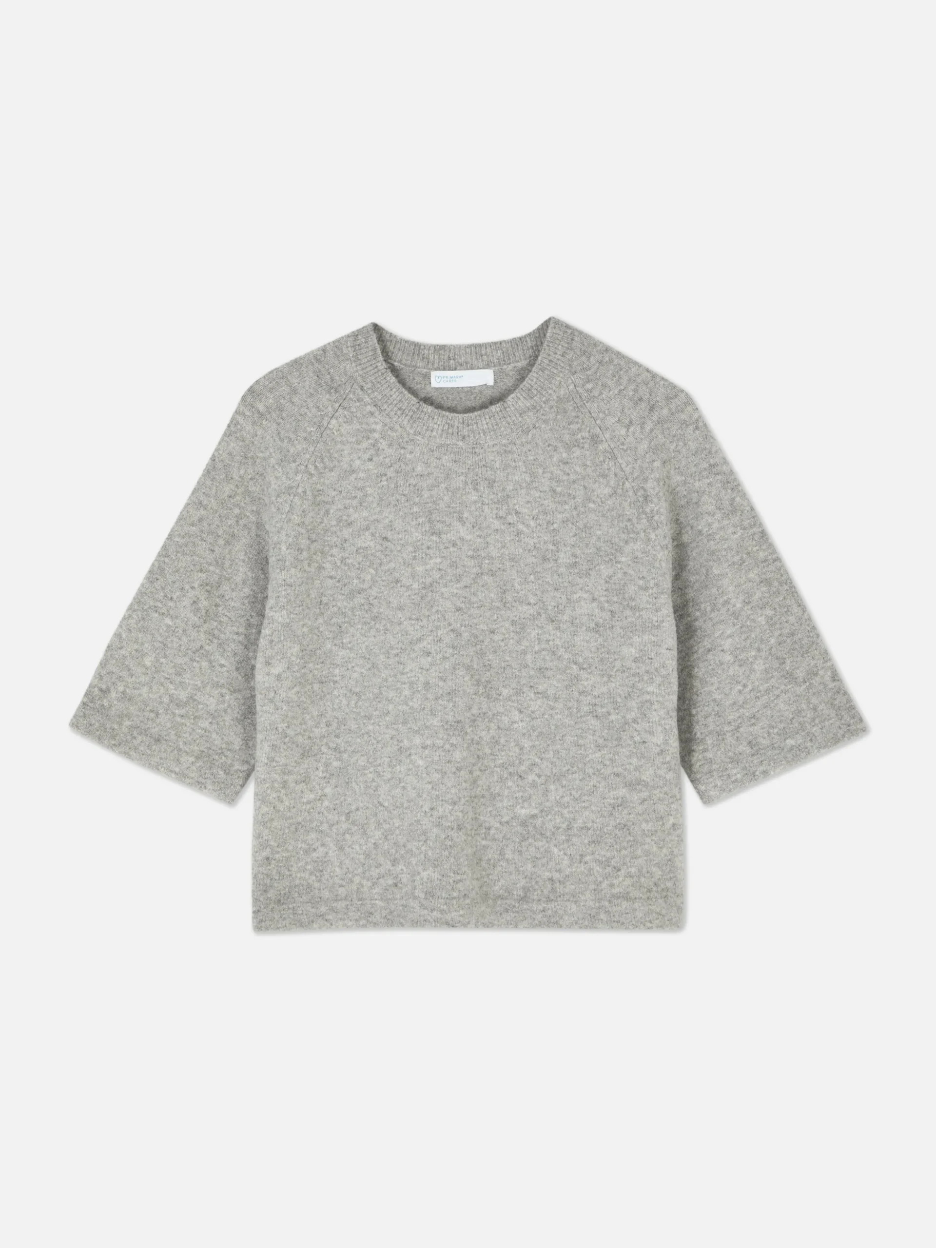 Boxy Knit T-Shirt