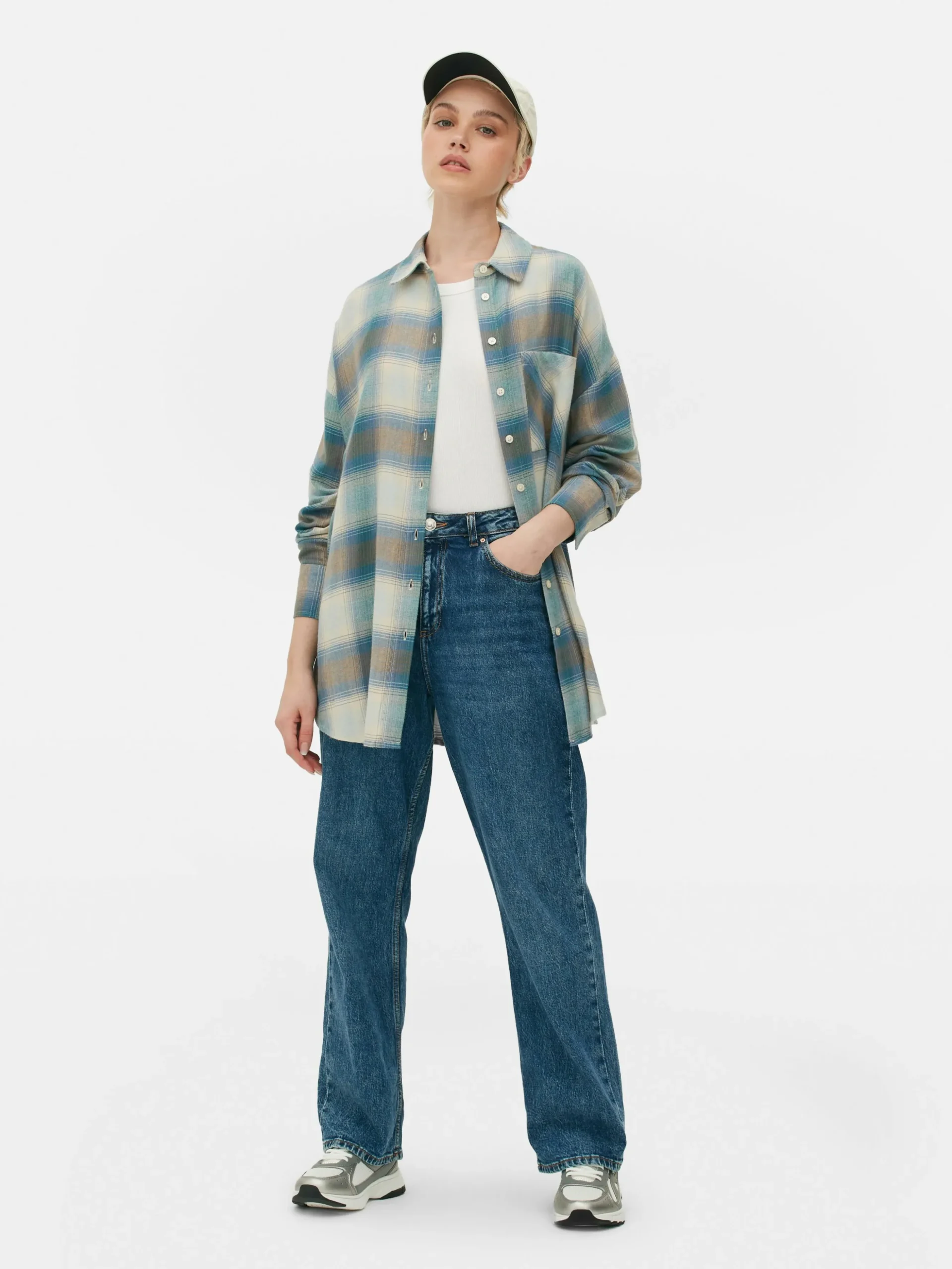 Boyfriend Fit Check Shirt