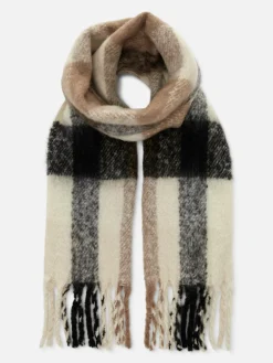 Brushed Tassel Scarf