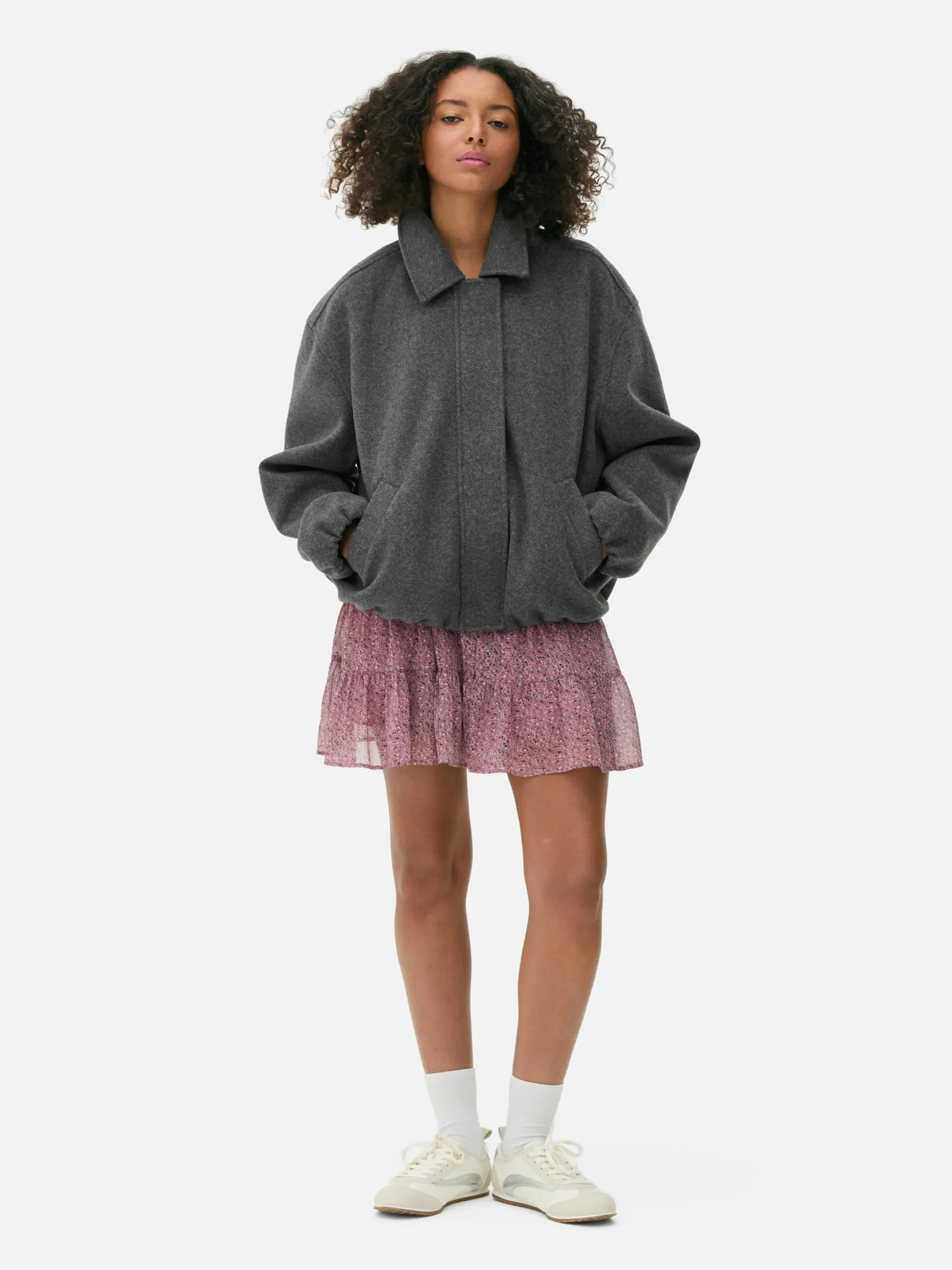 Bubble Hem Jacket