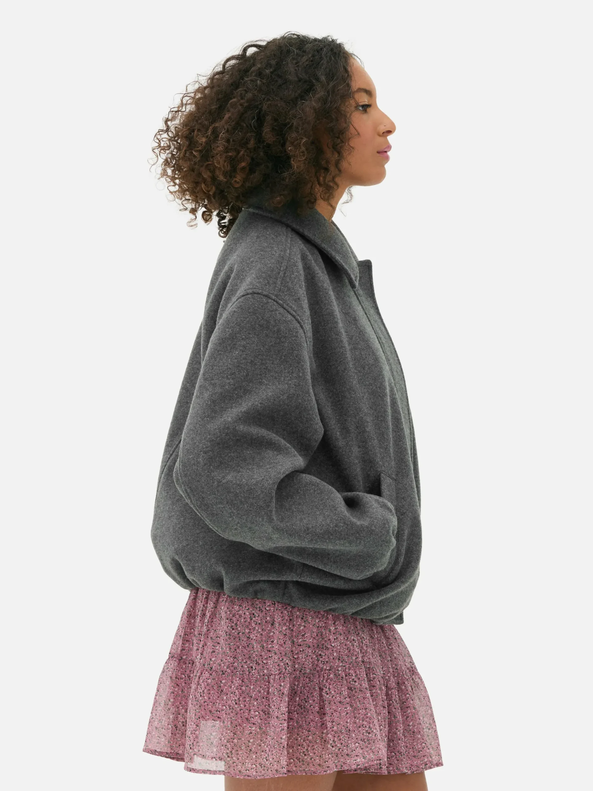 Bubble Hem Jacket