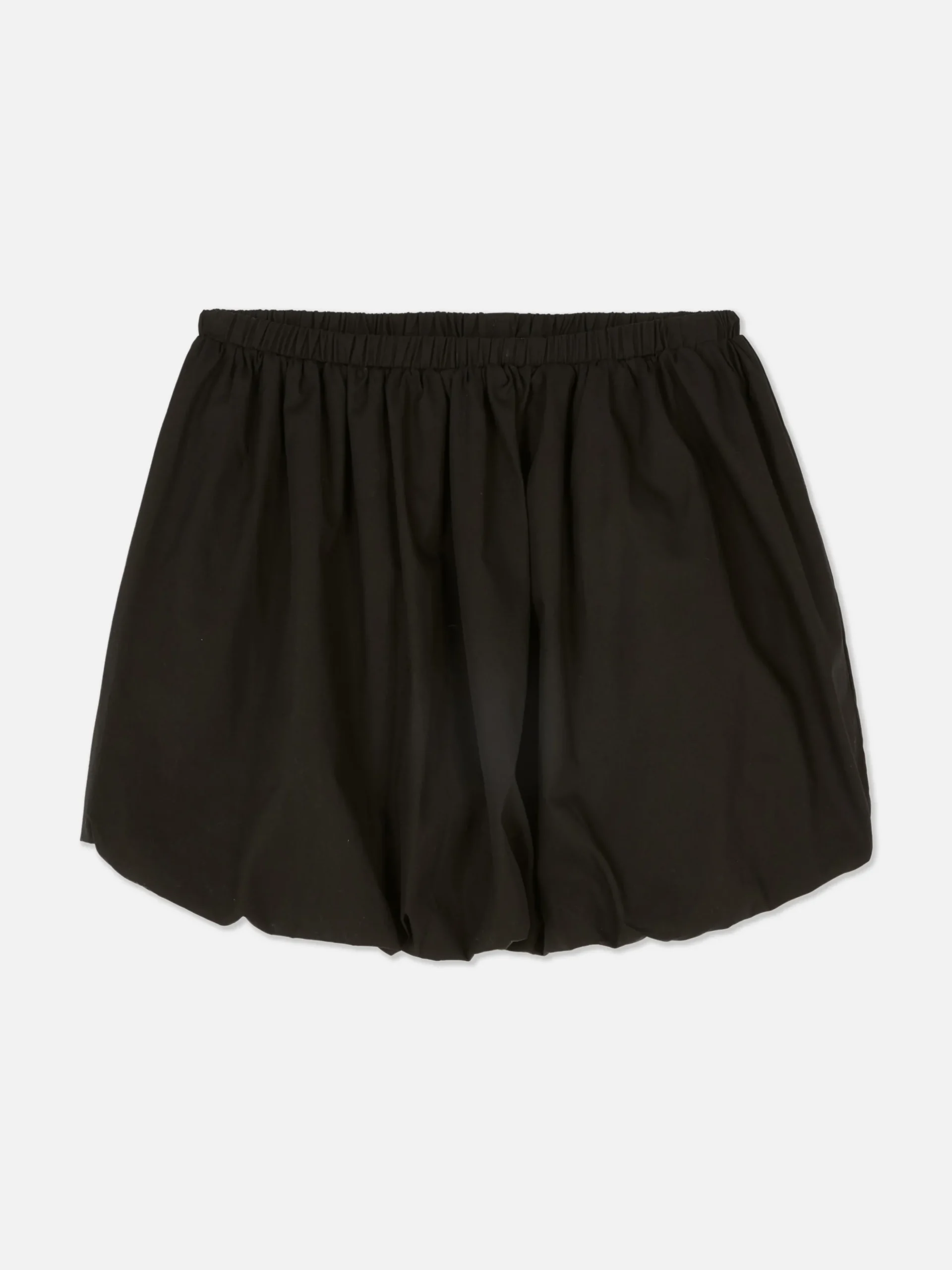 Bubble Hem Mini Skirt