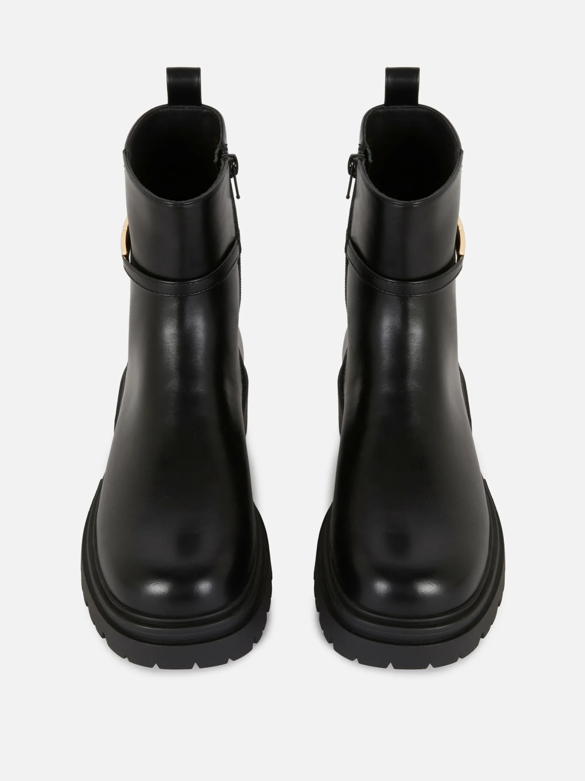 Buckle Detail Ankle Boots