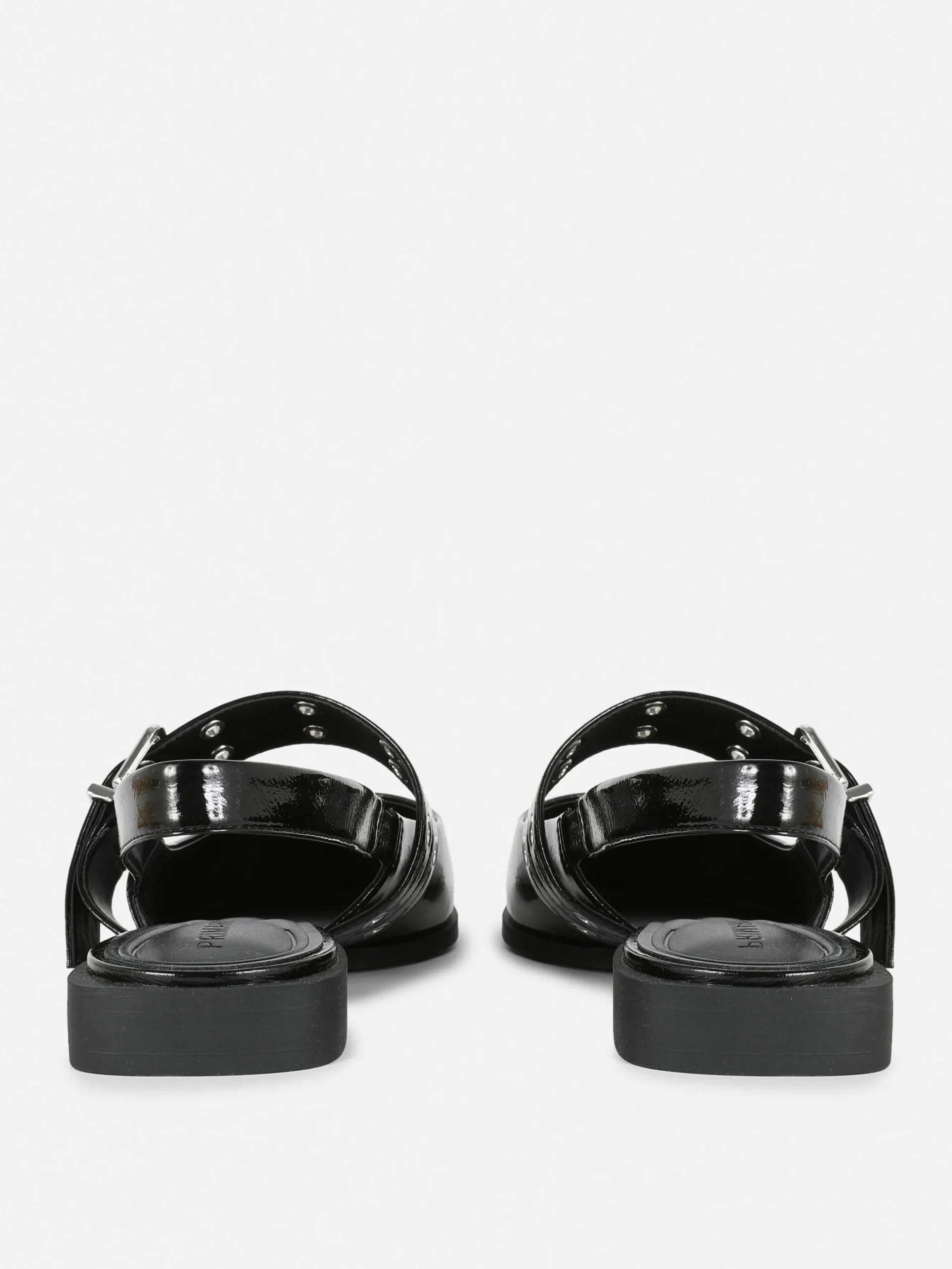 Buckle Slingback Ballerina Flats