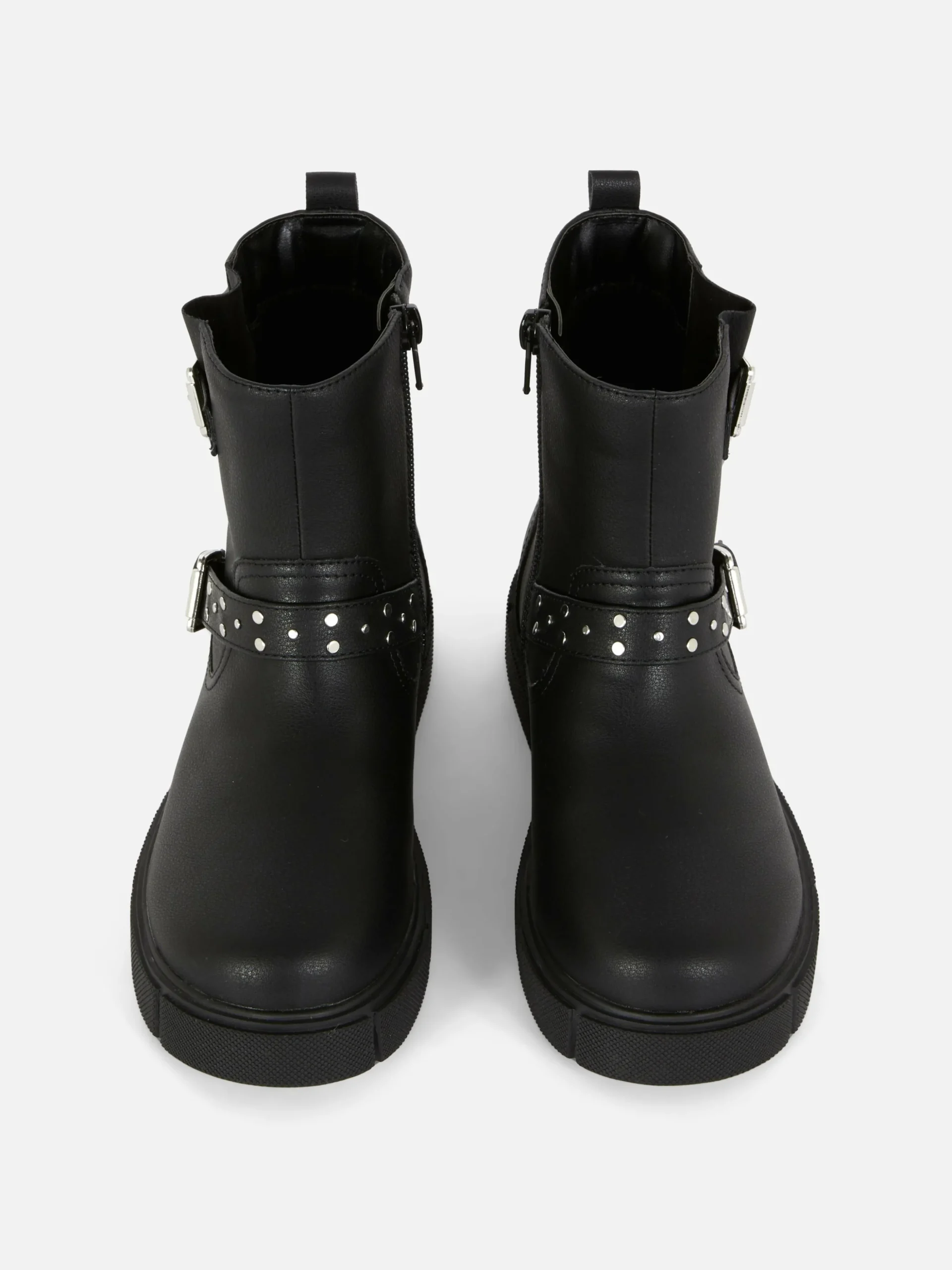 Buckle Strap Ankle Boots