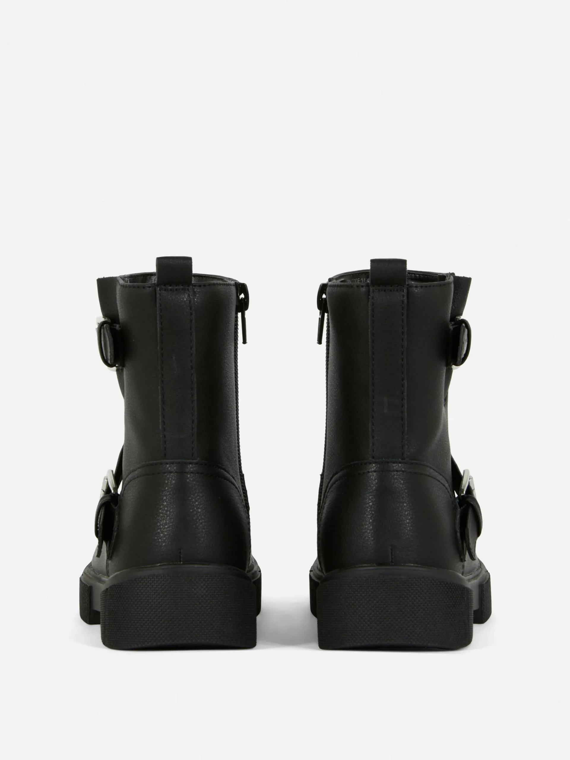 Buckle Strap Ankle Boots