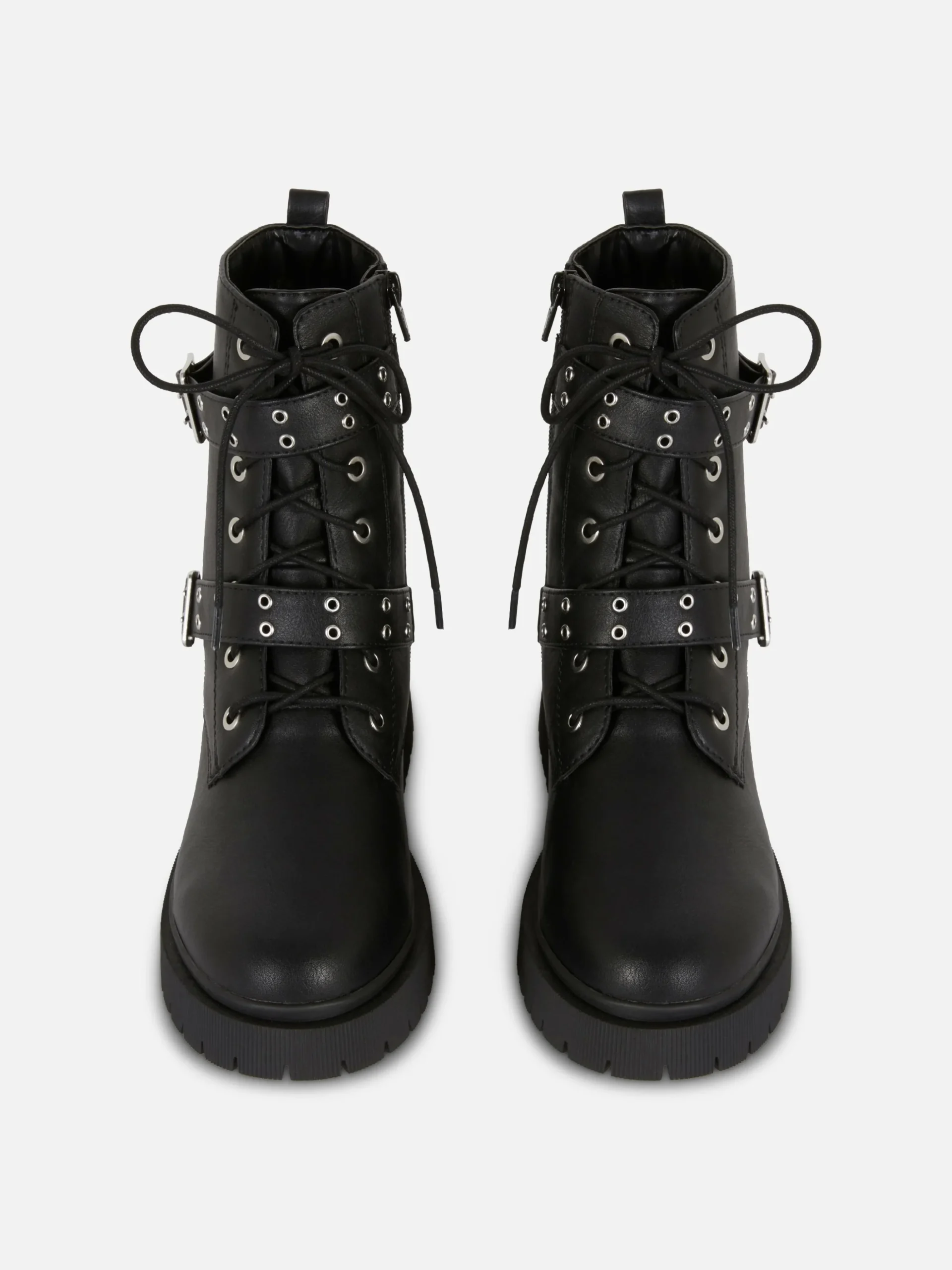 Buckled Biker Boots