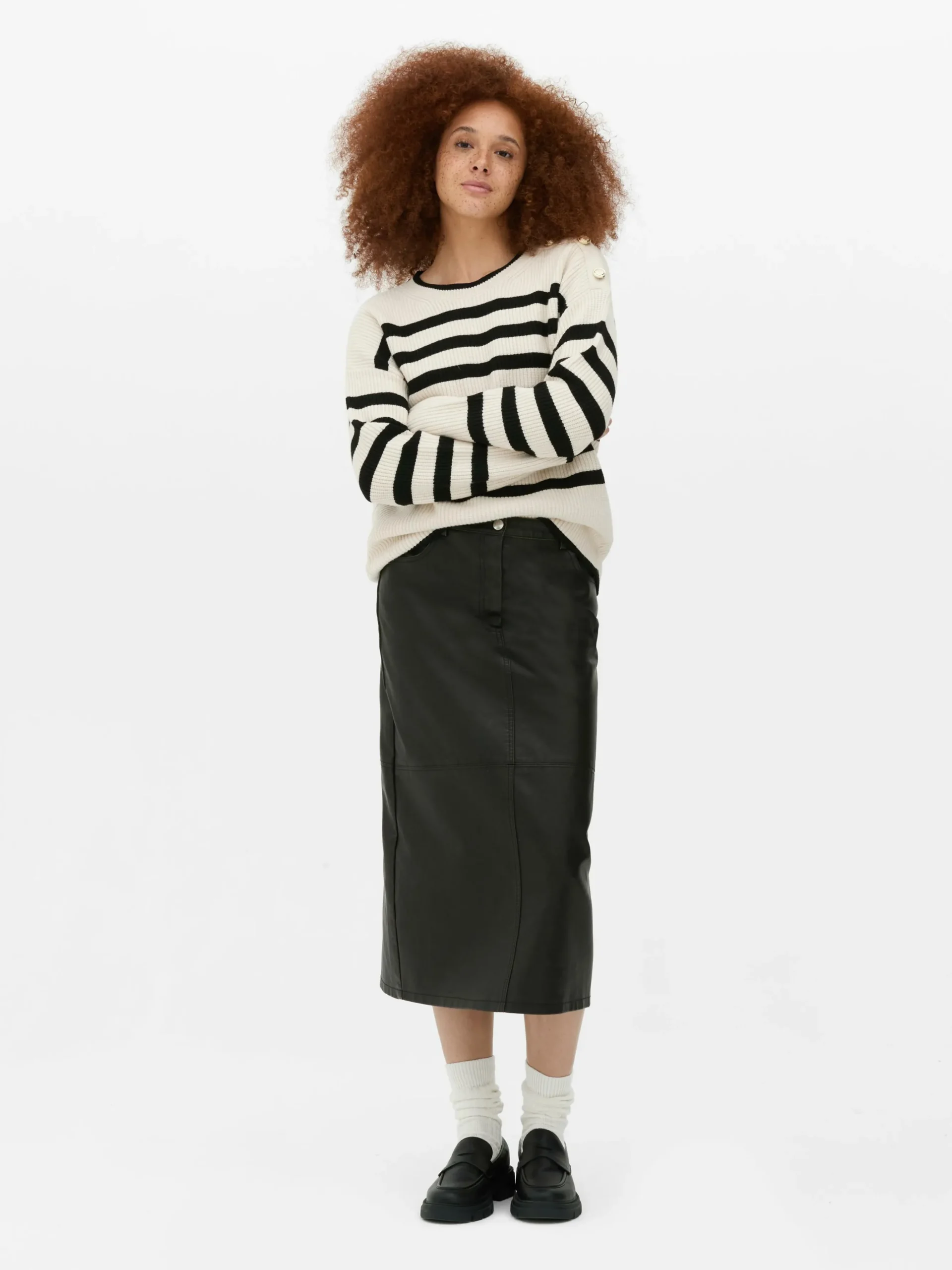Button Detail Sweater