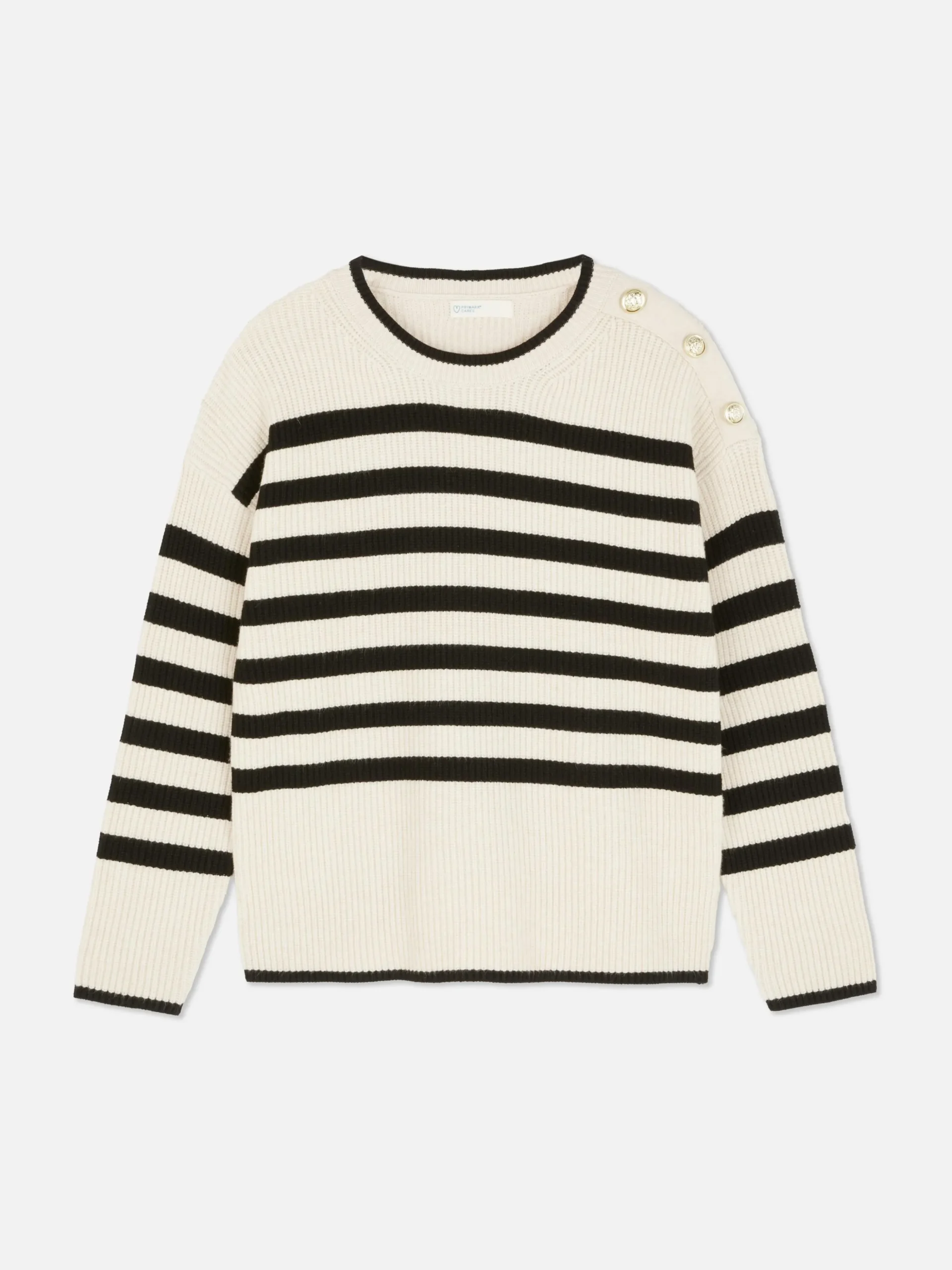 Button Detail Sweater