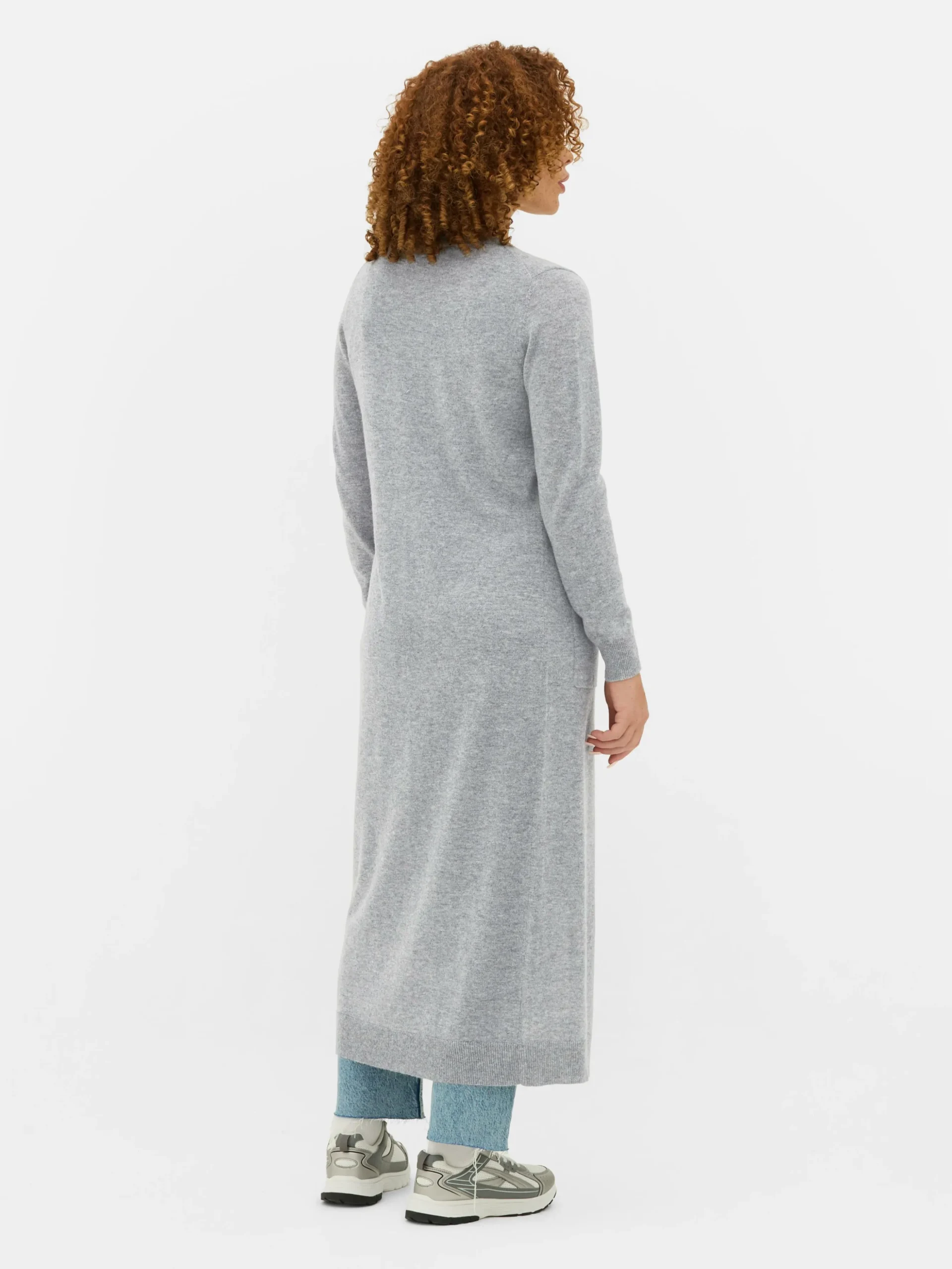 Button-Up Maxi Cardigan