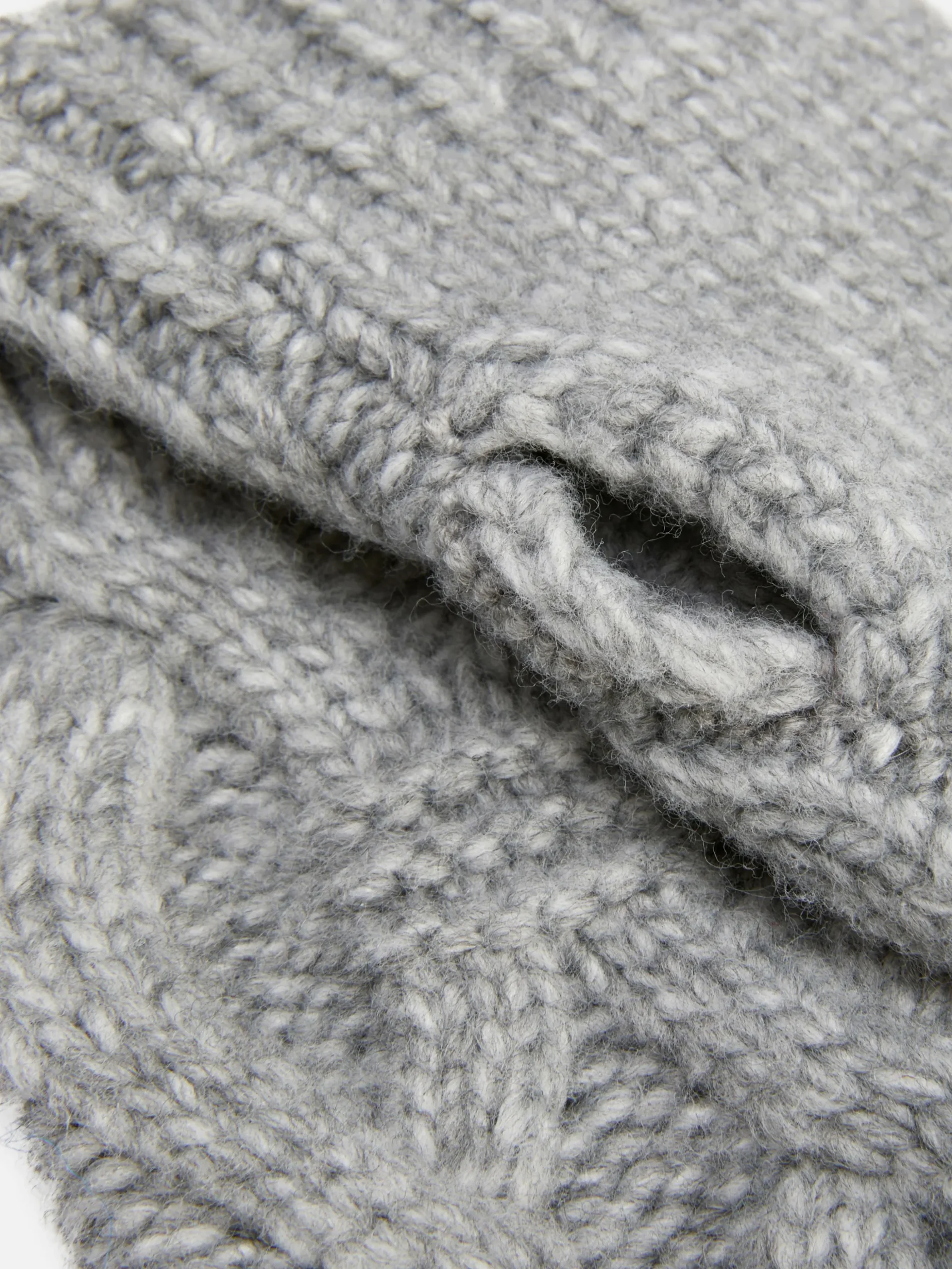 Cable Knit Wrist Warmers