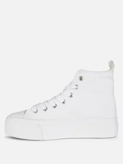 Canvas Flatform High Tops