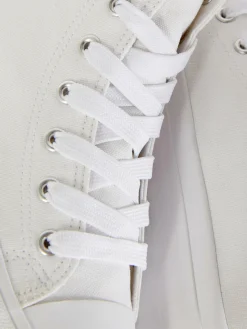 Canvas Flatform High Tops