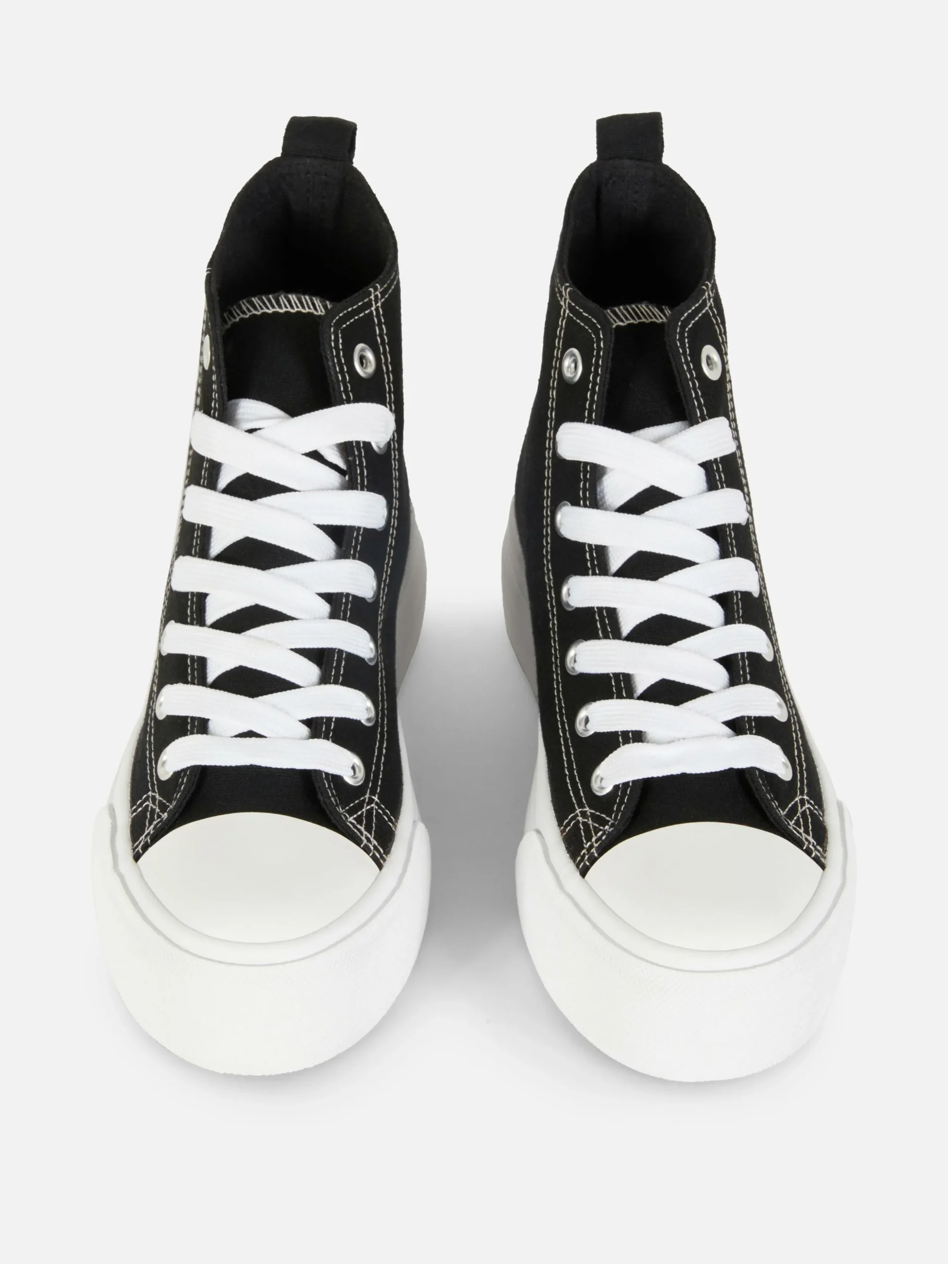 Canvas Flatform High Tops