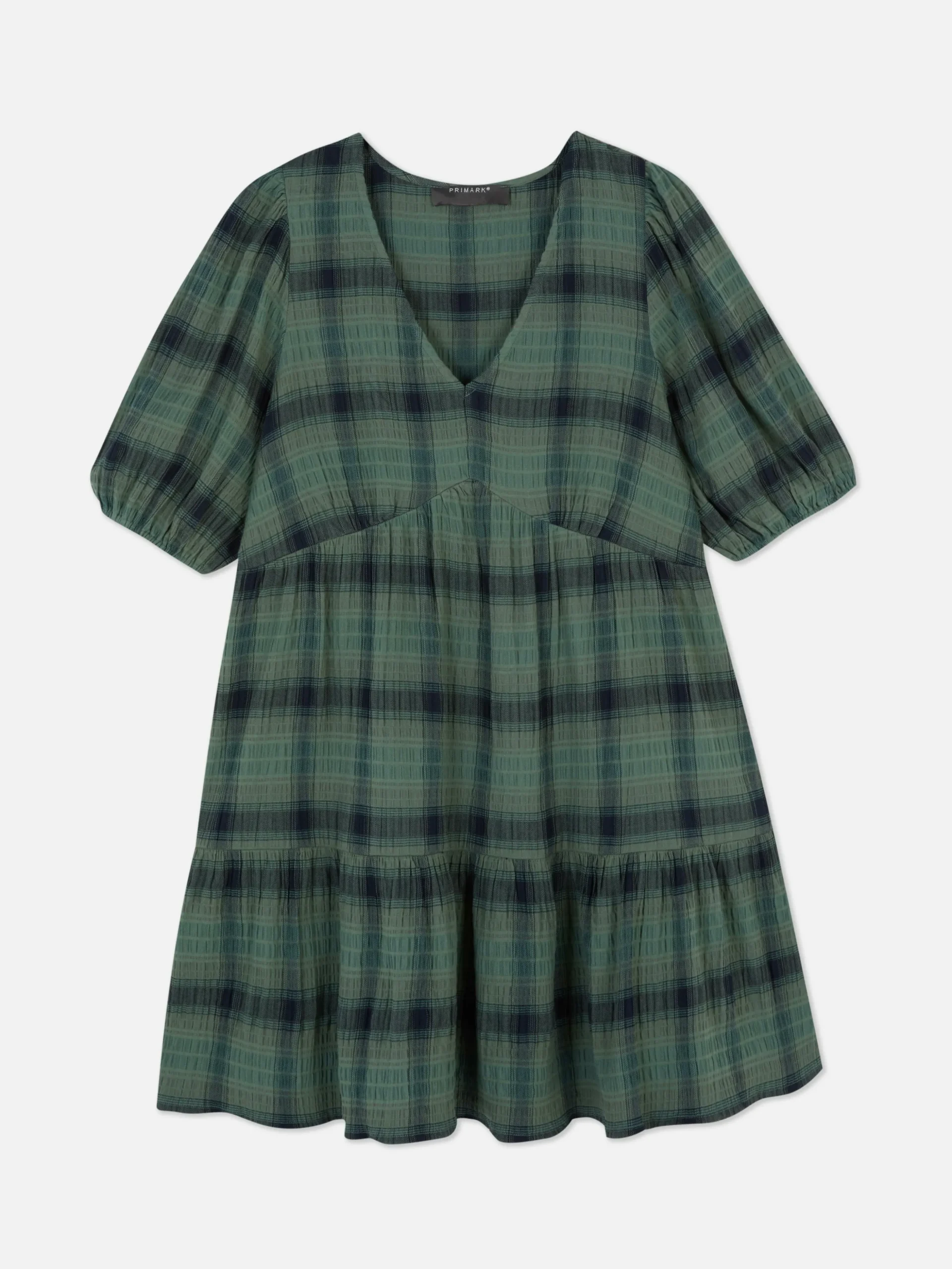 Check Mini Tea Dress