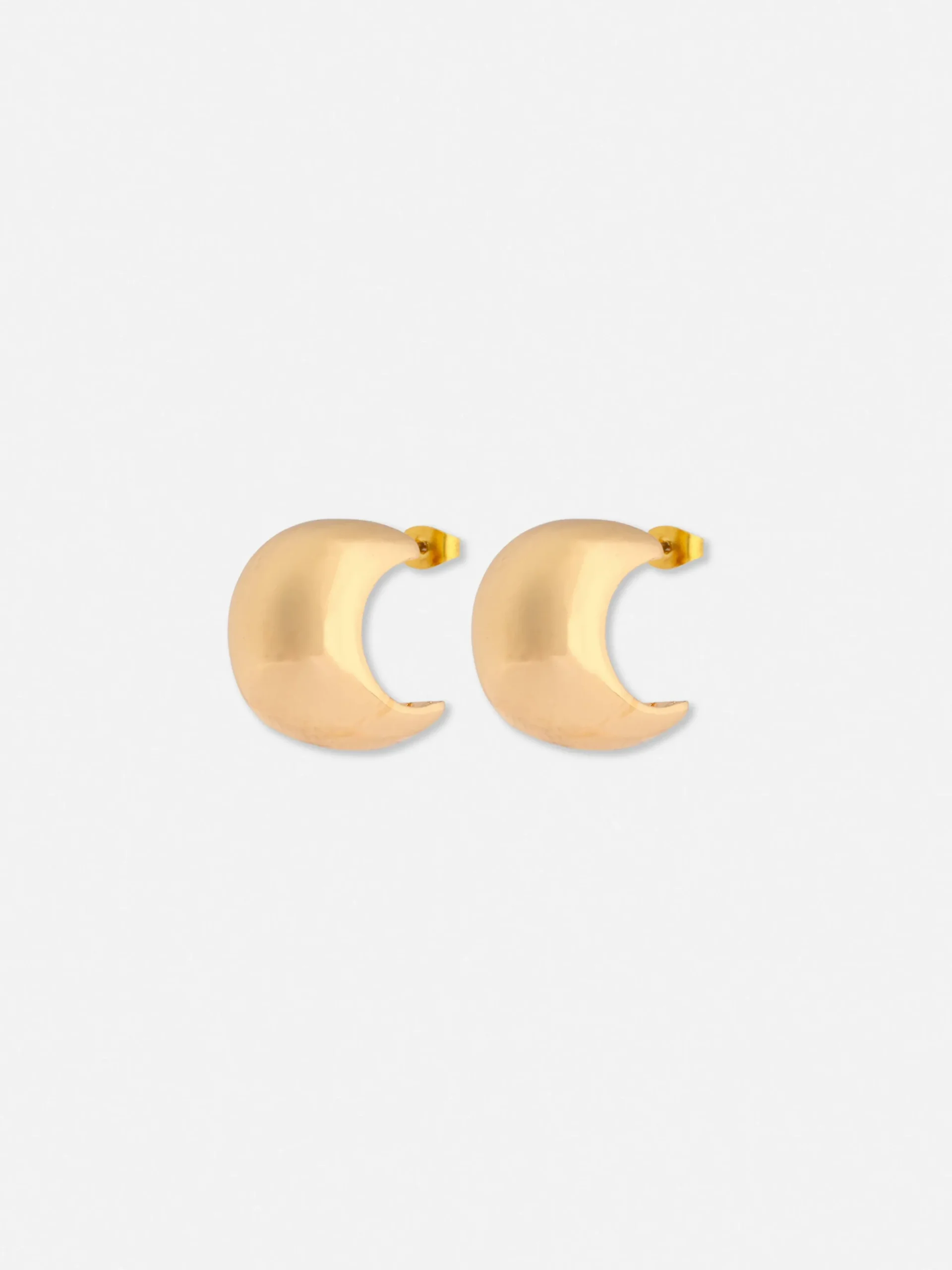 Chunky Half Hoop Earrings