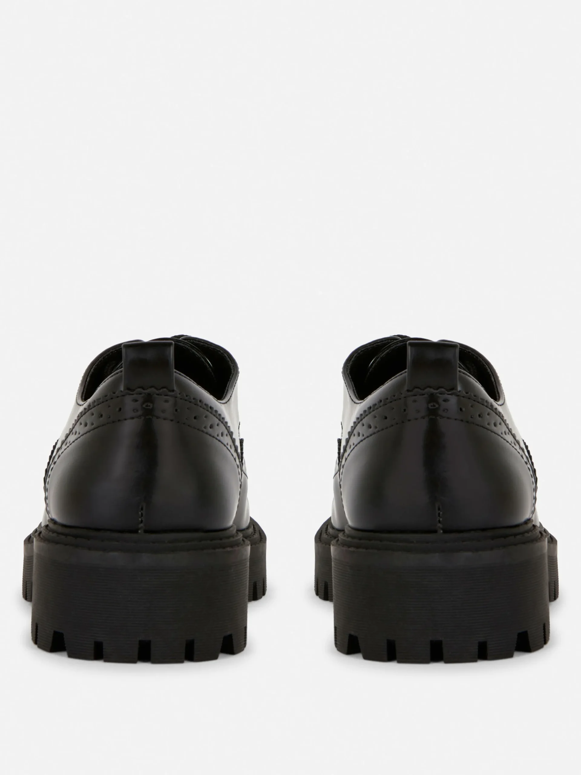 Chunky Lace-Up Wingtips