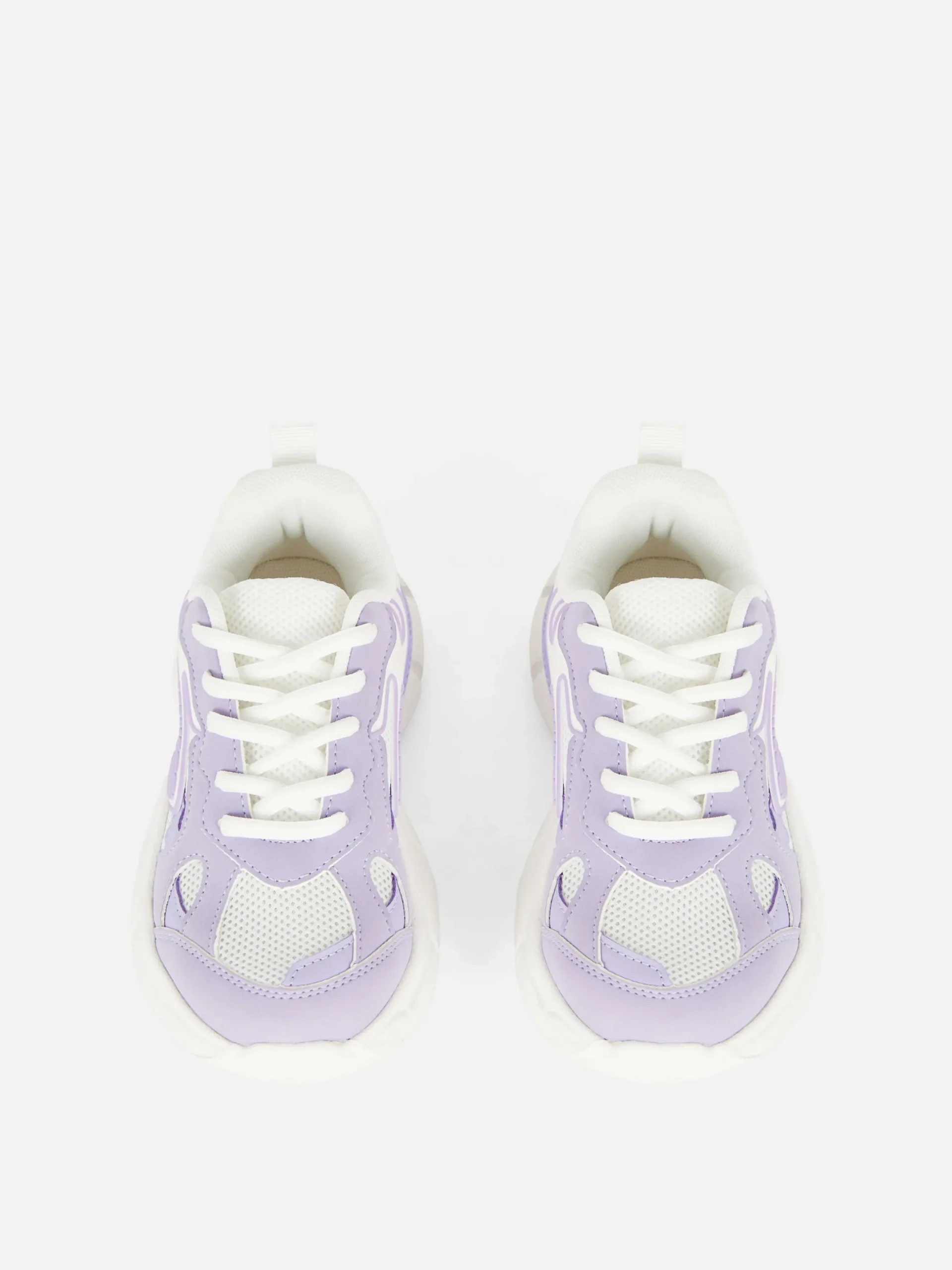 Chunky Paneled Sneakers