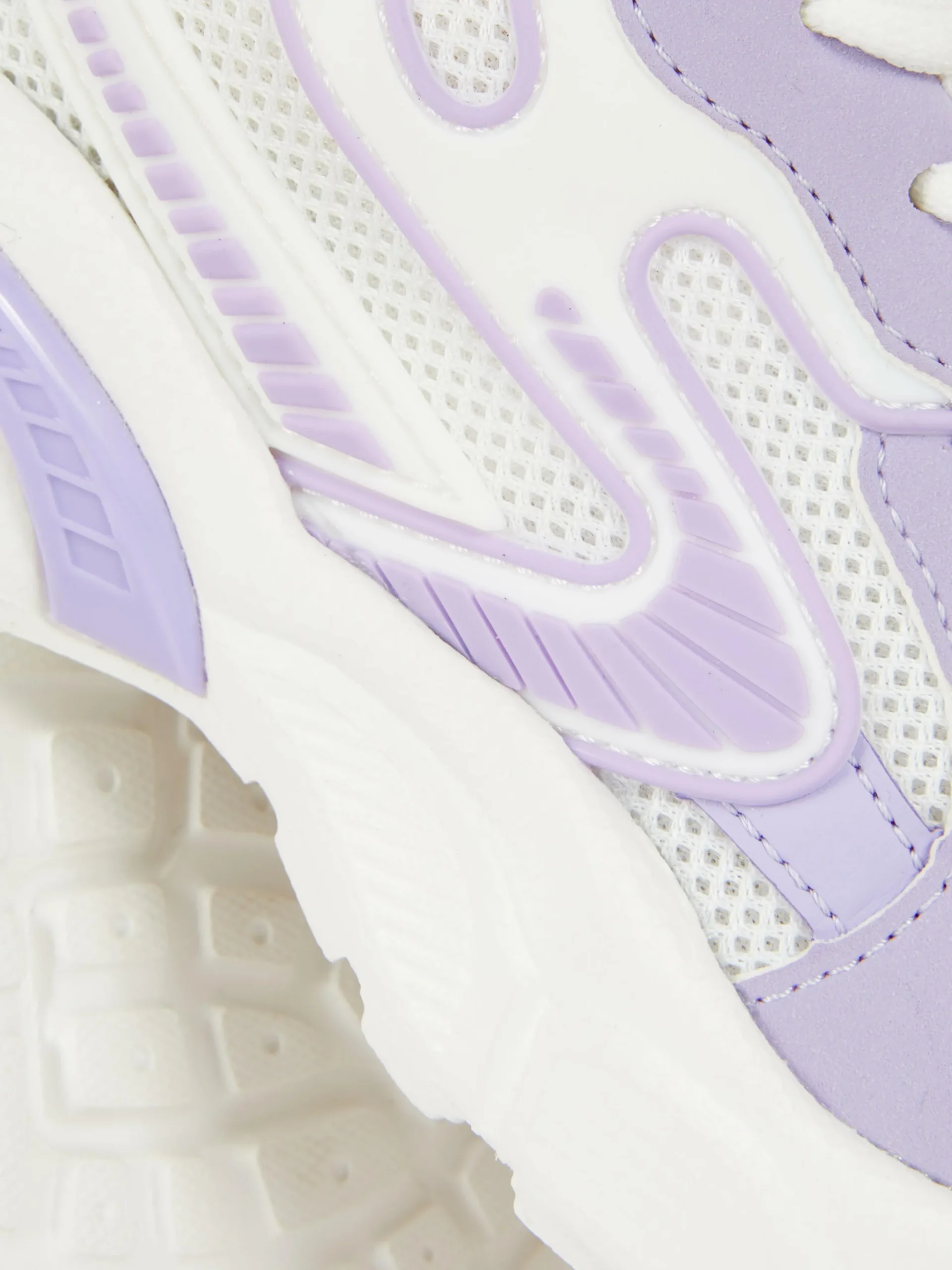 Chunky Paneled Sneakers