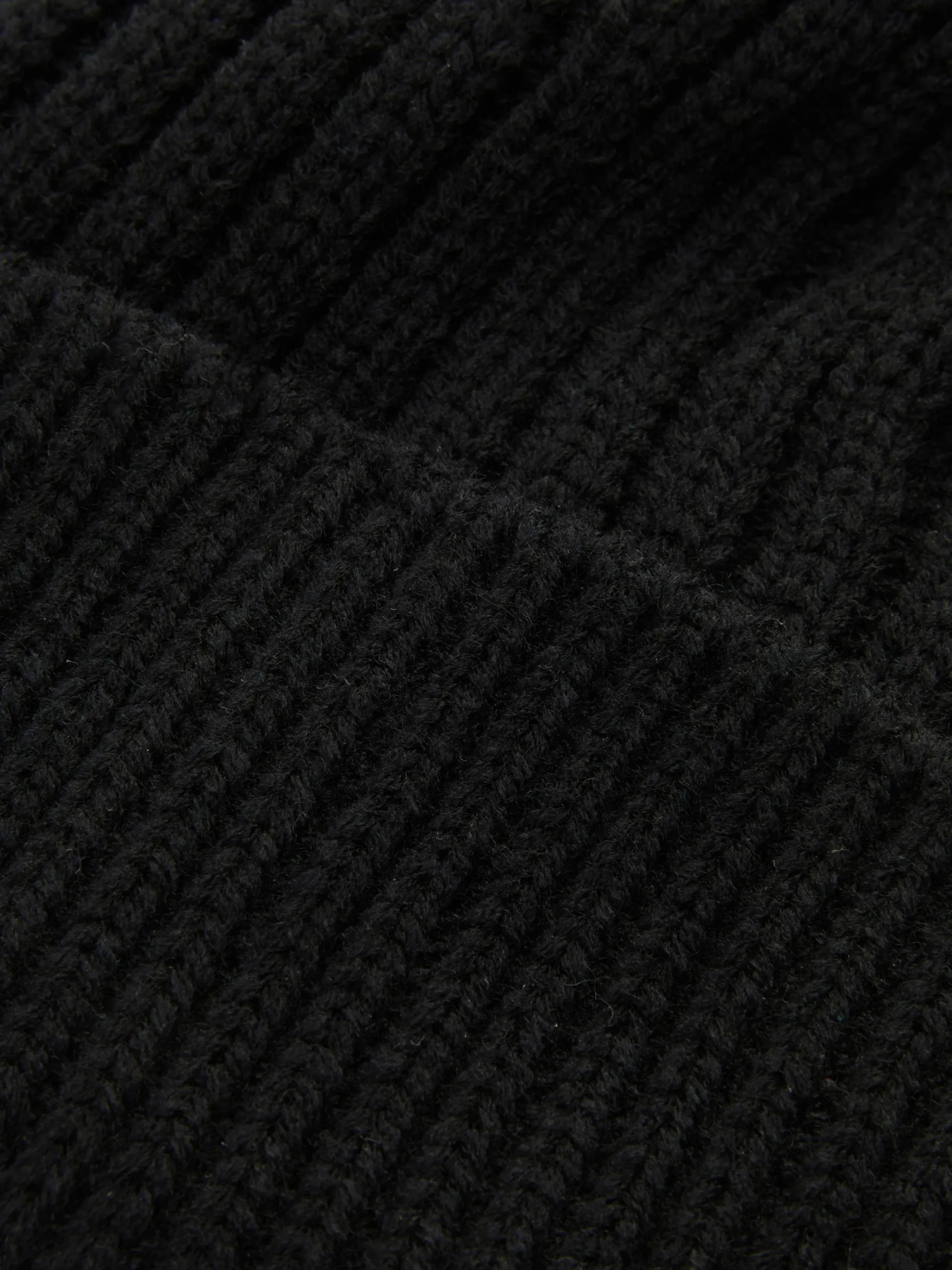 Chunky Ribbed Beanie Hat