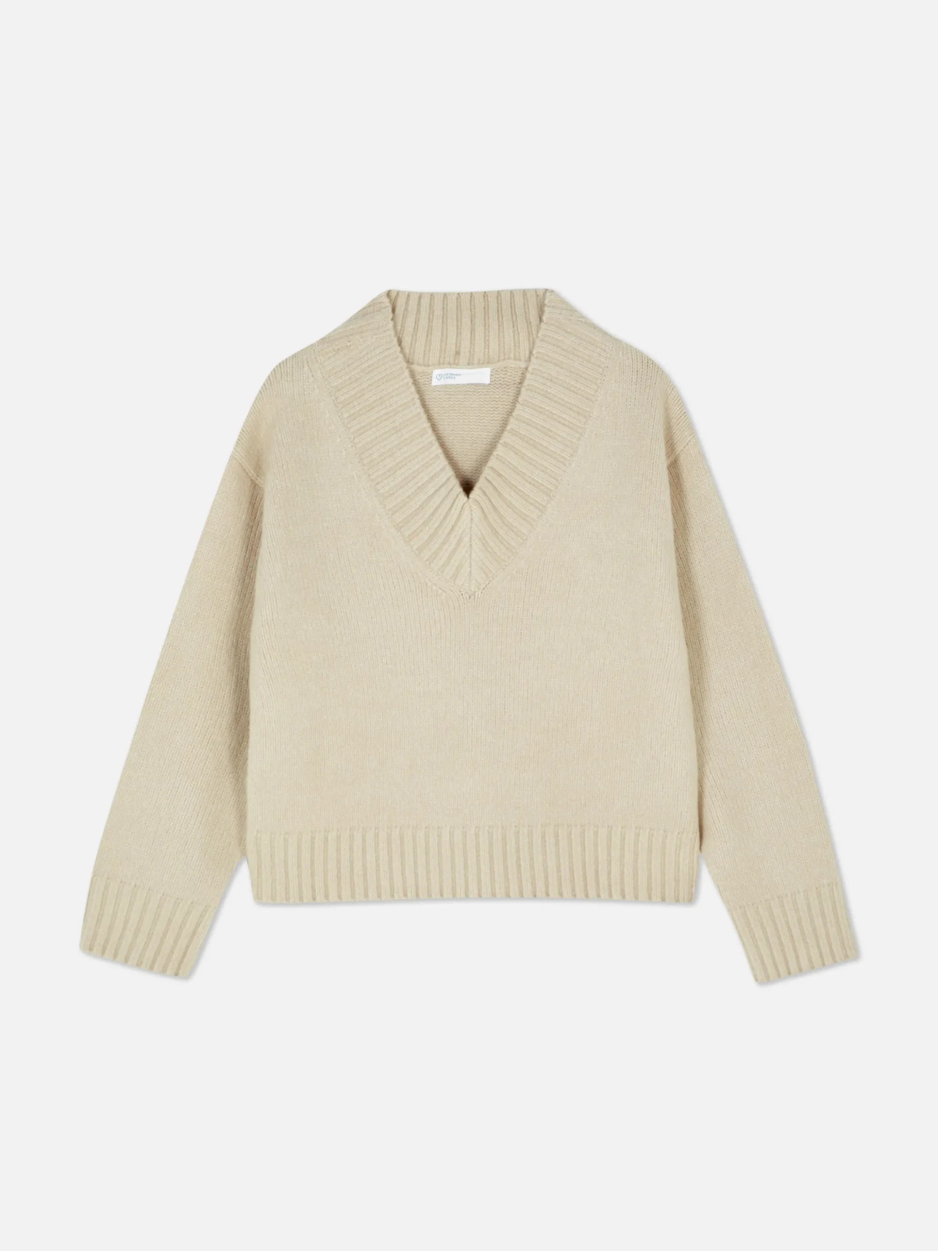 Chunky V-Neck Sweater