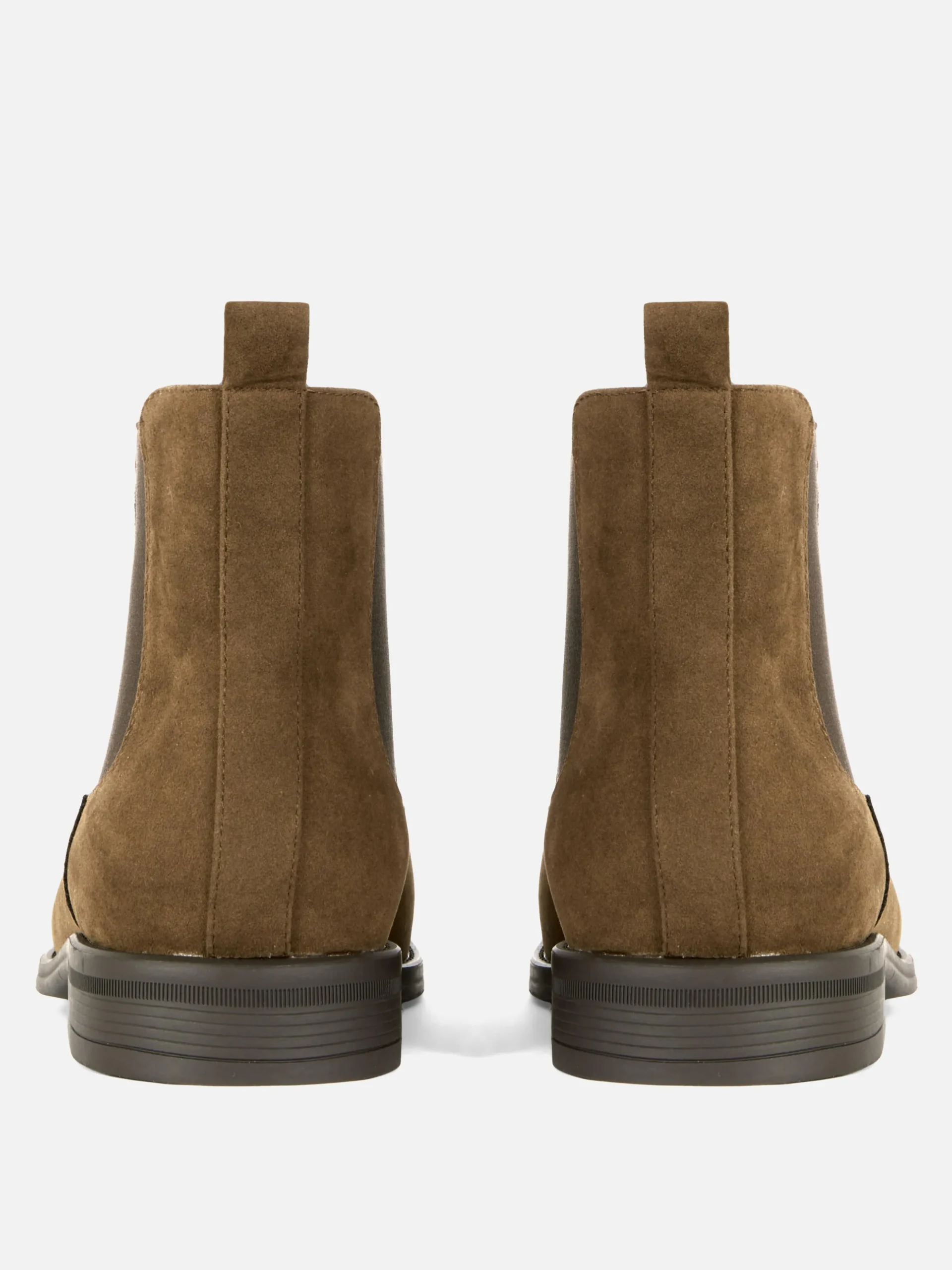 Classic Faux Suede Chelsea Boots