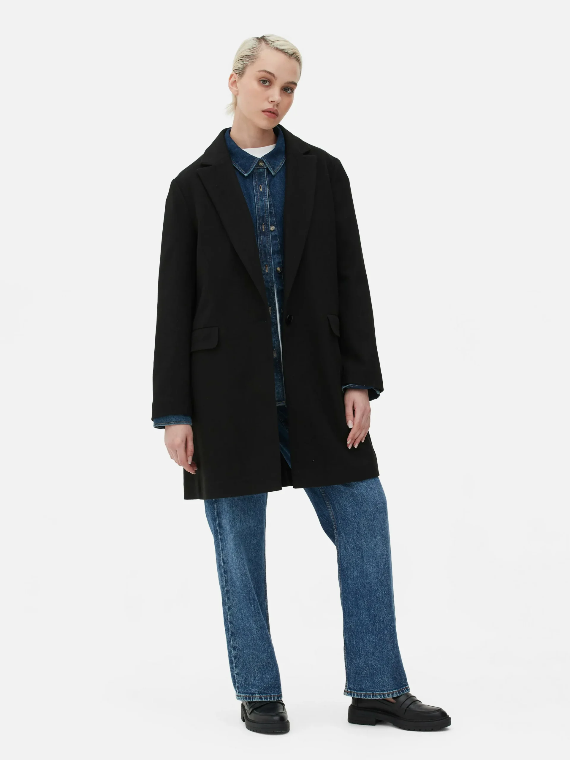 Classic Single-Breasted Coat