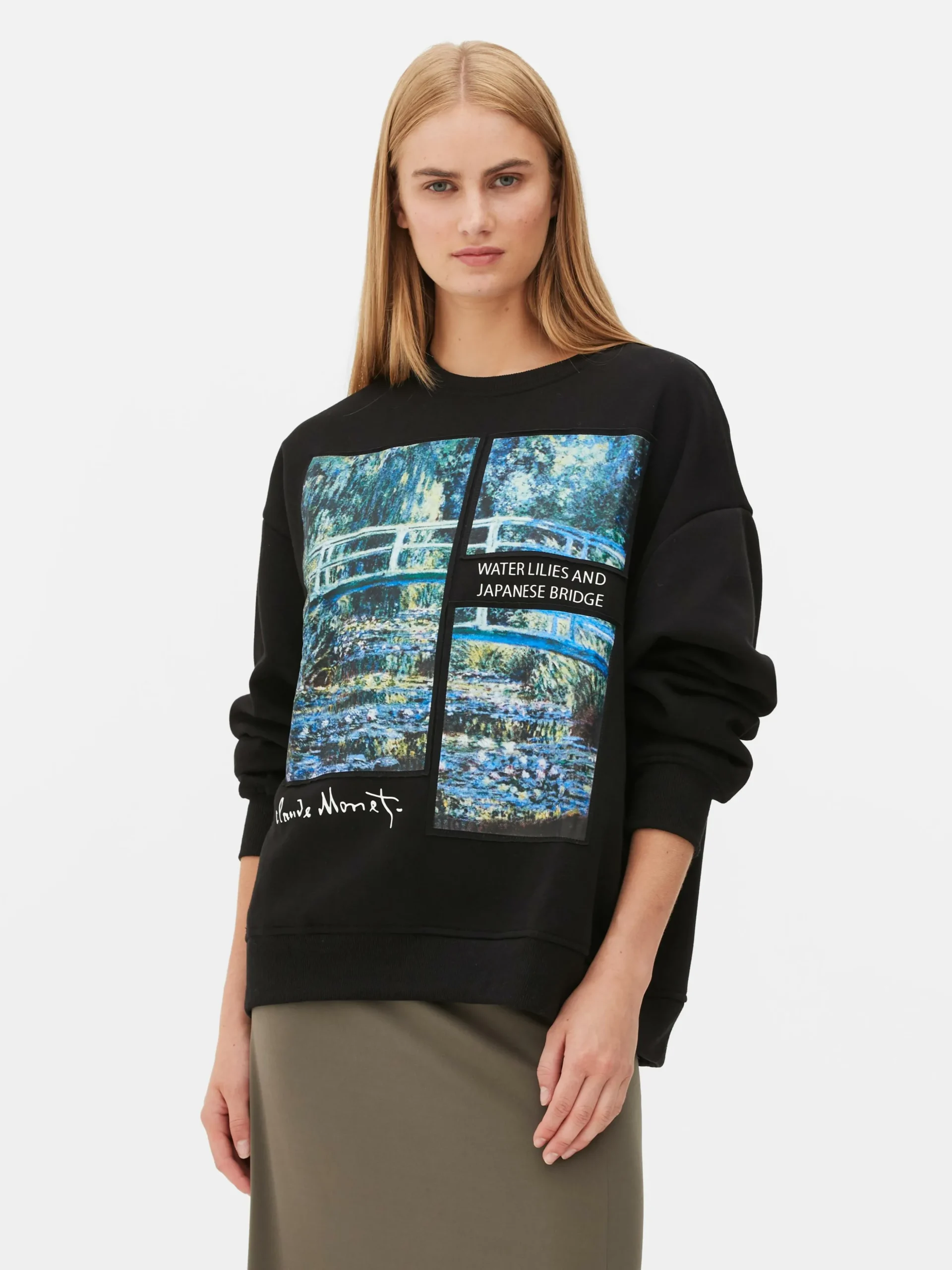 Claude Monet Water Lillies Sweatshirt