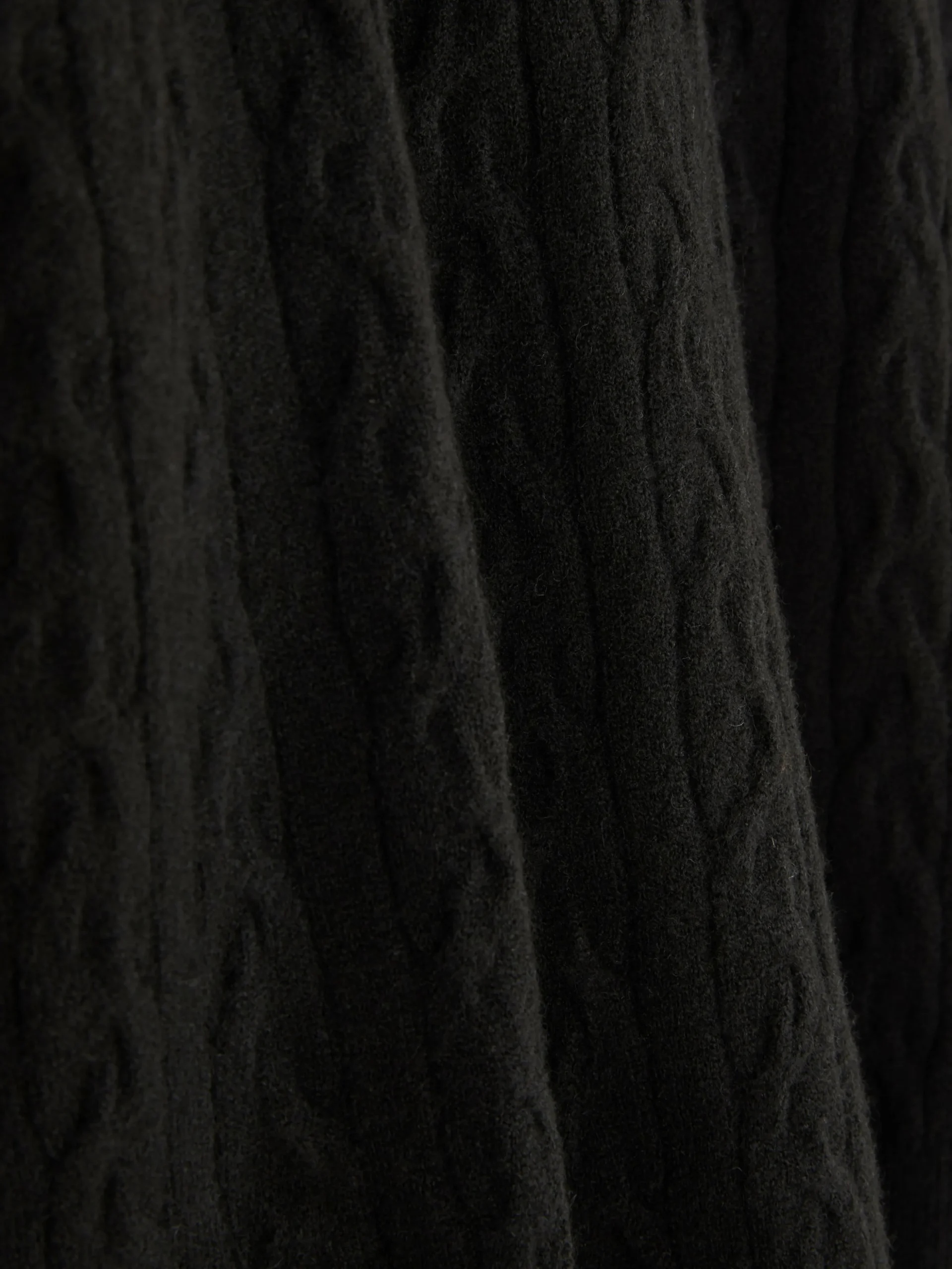 Collared Cable Knit Sweater