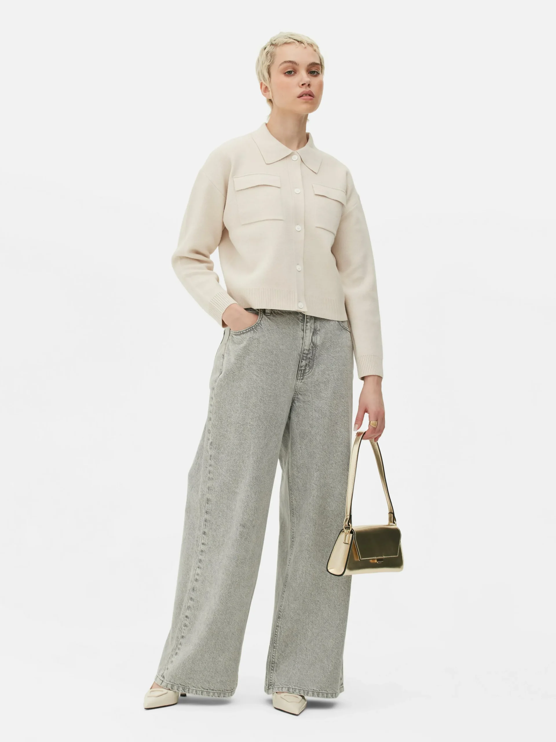 Collared Cardigan