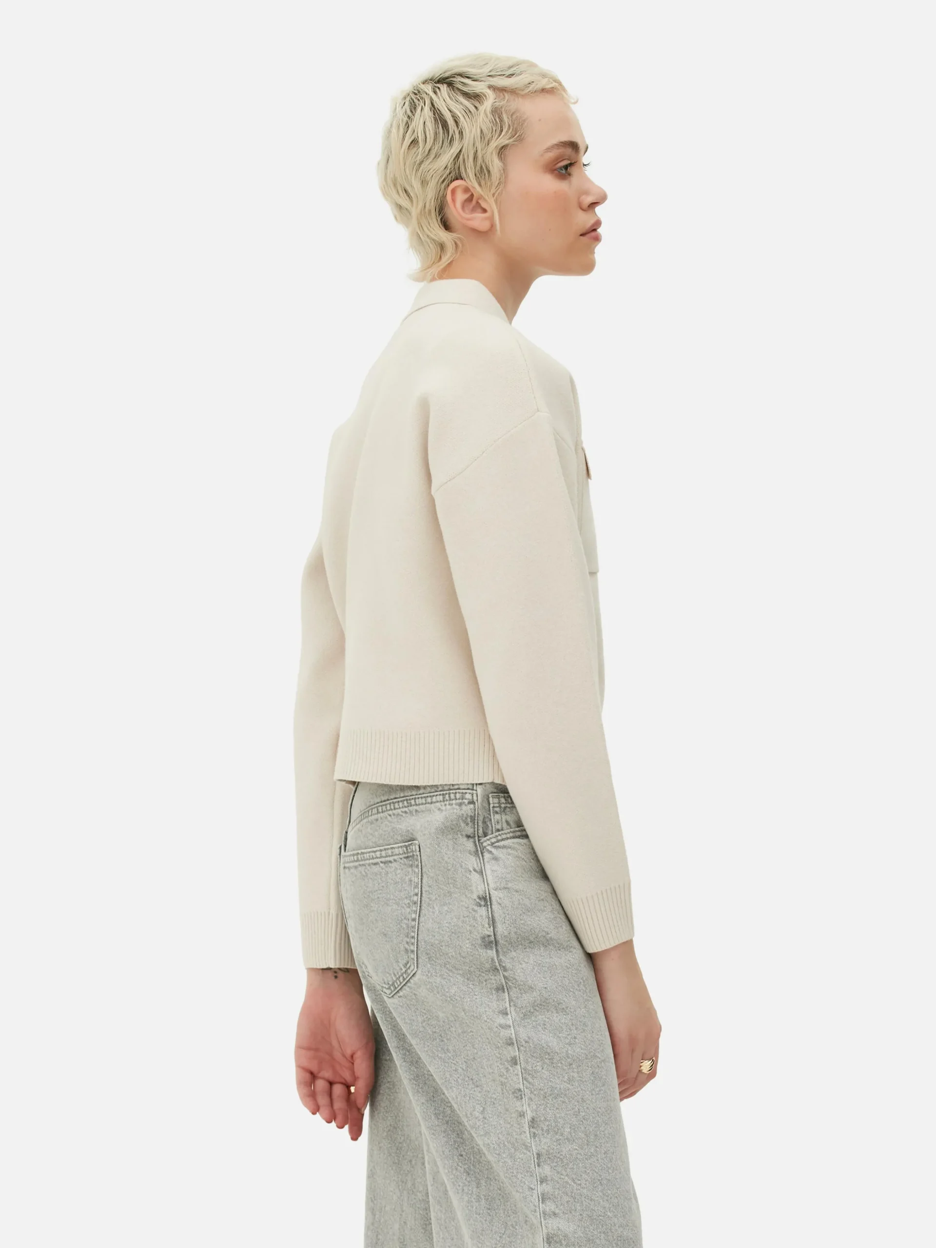 Collared Cardigan