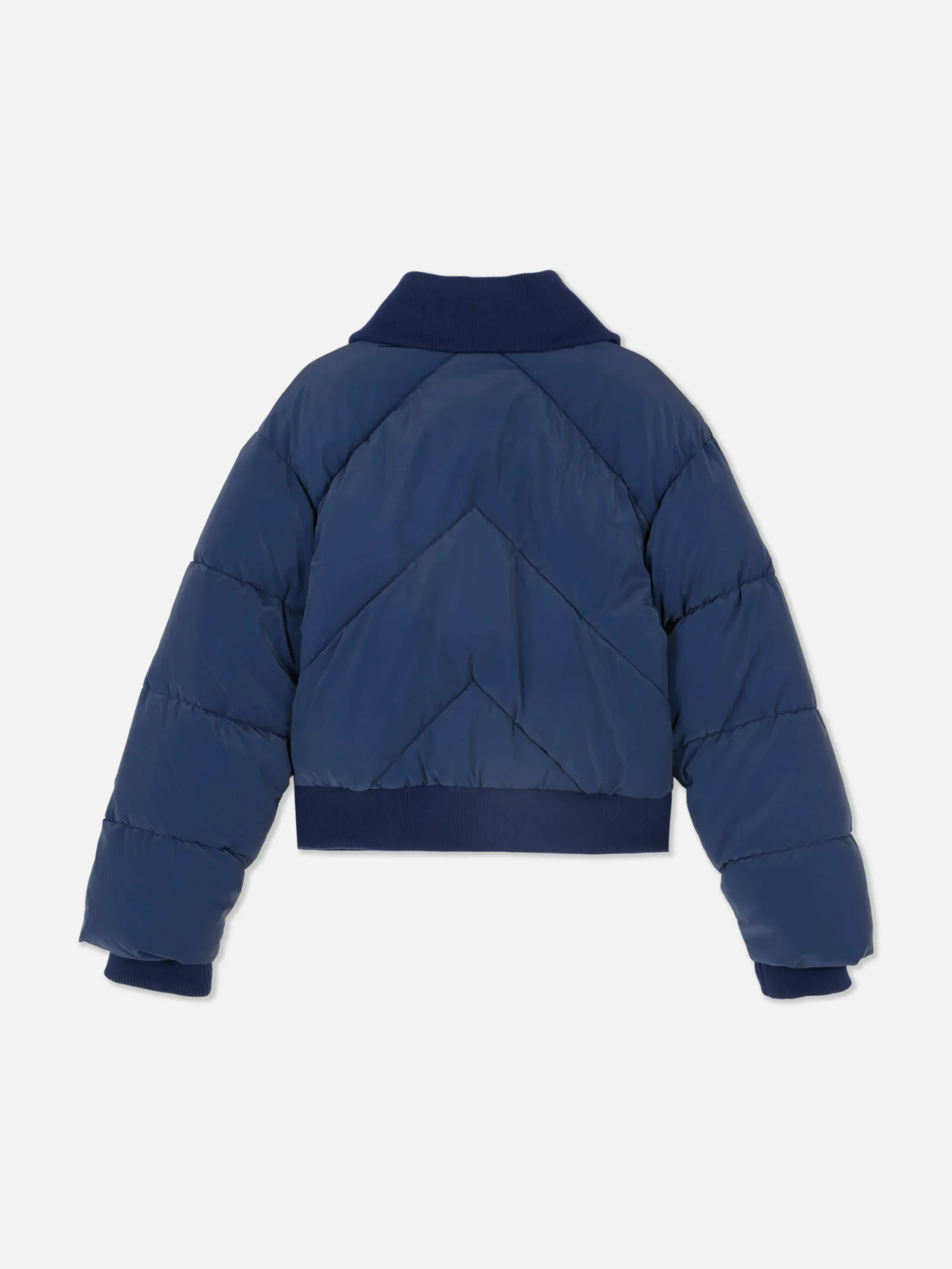 Collared Puffer Jacket
