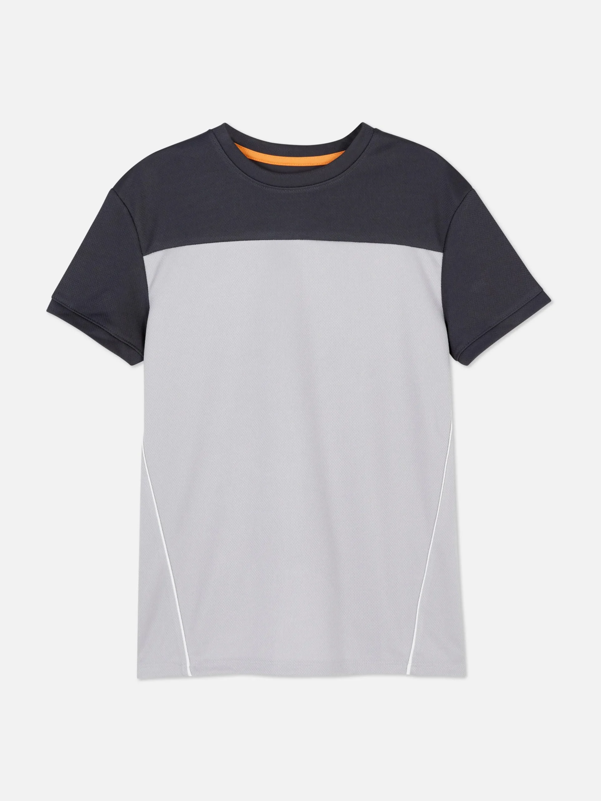 Color Block Mesh T-Shirt
