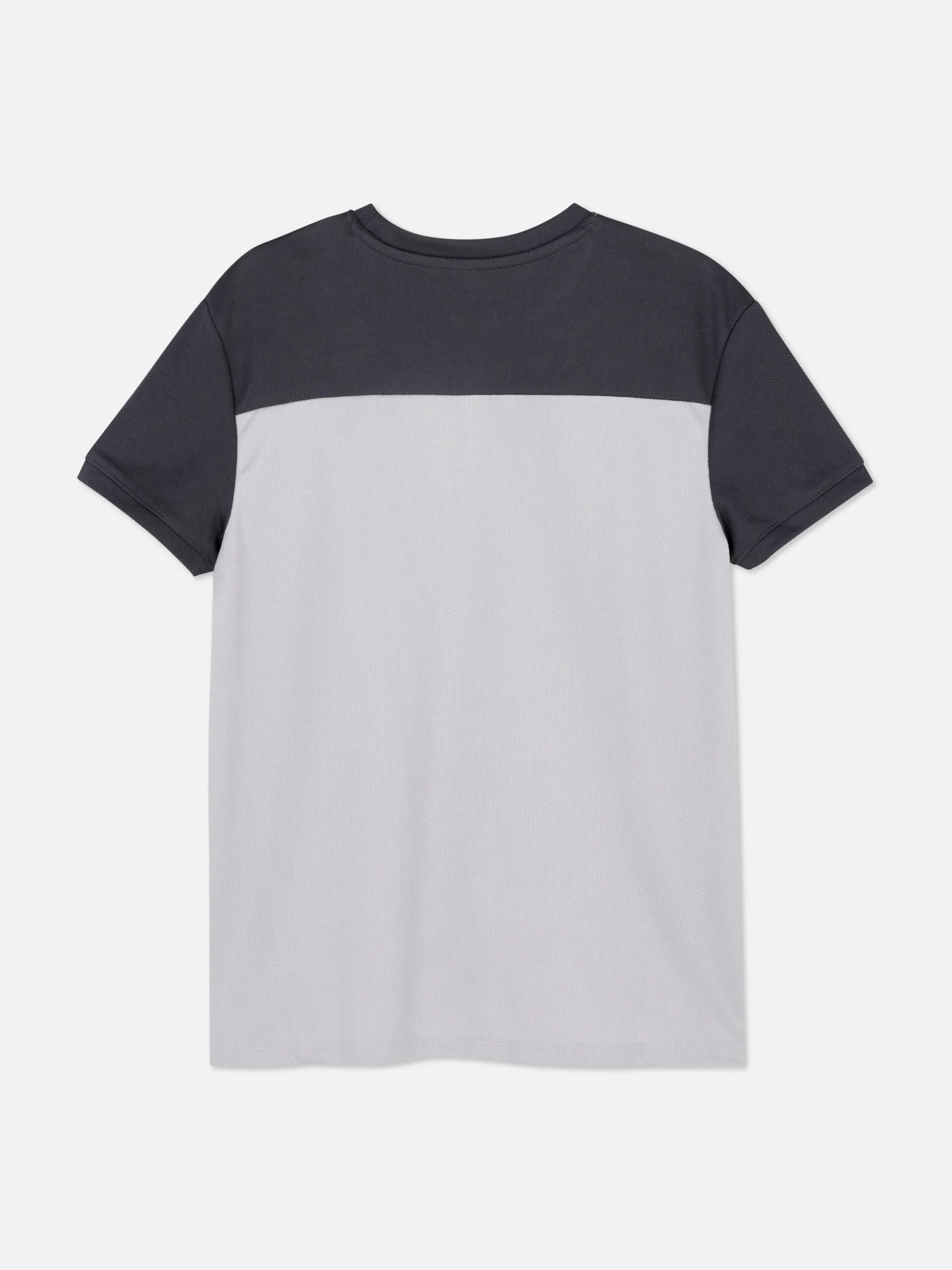 Color Block Mesh T-Shirt