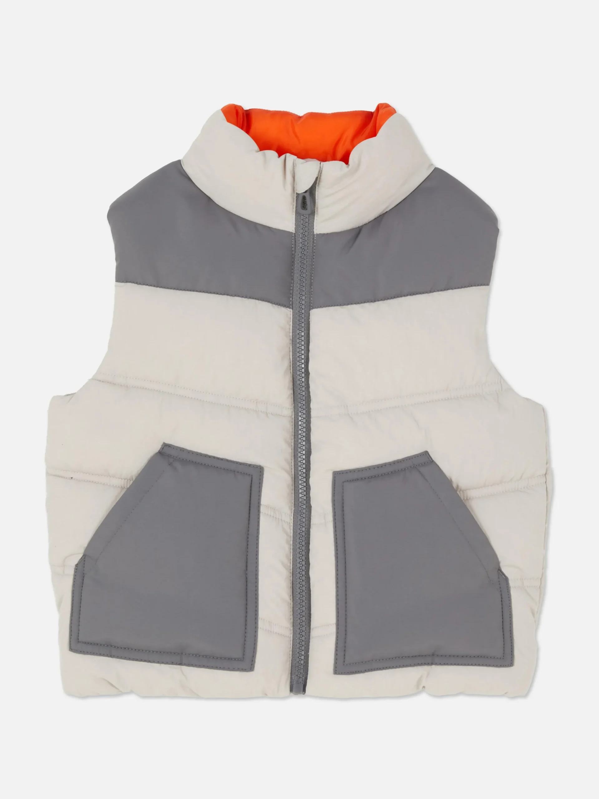 Color Block Padded Vest
