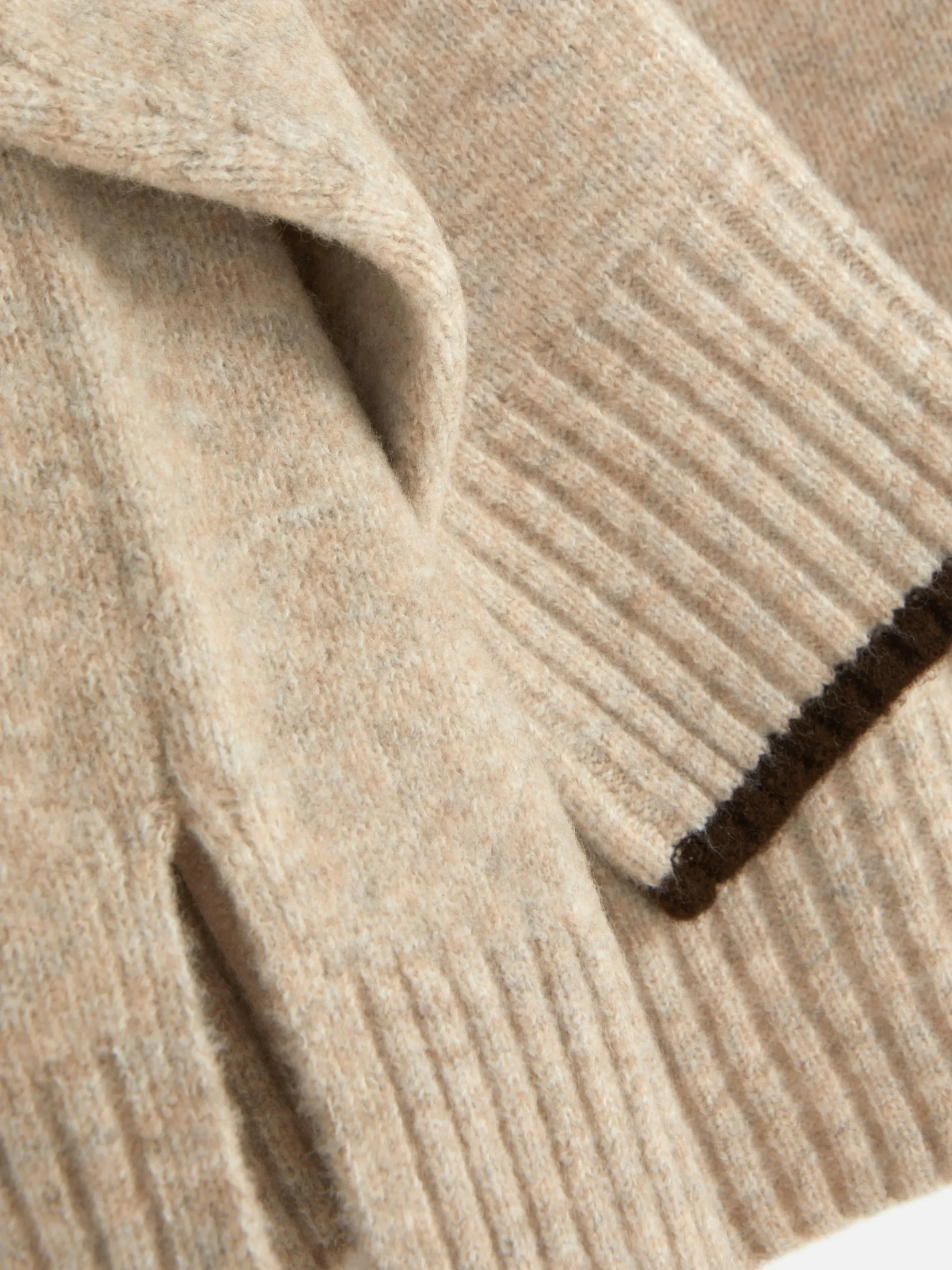 Contrast Stitch Sweater
