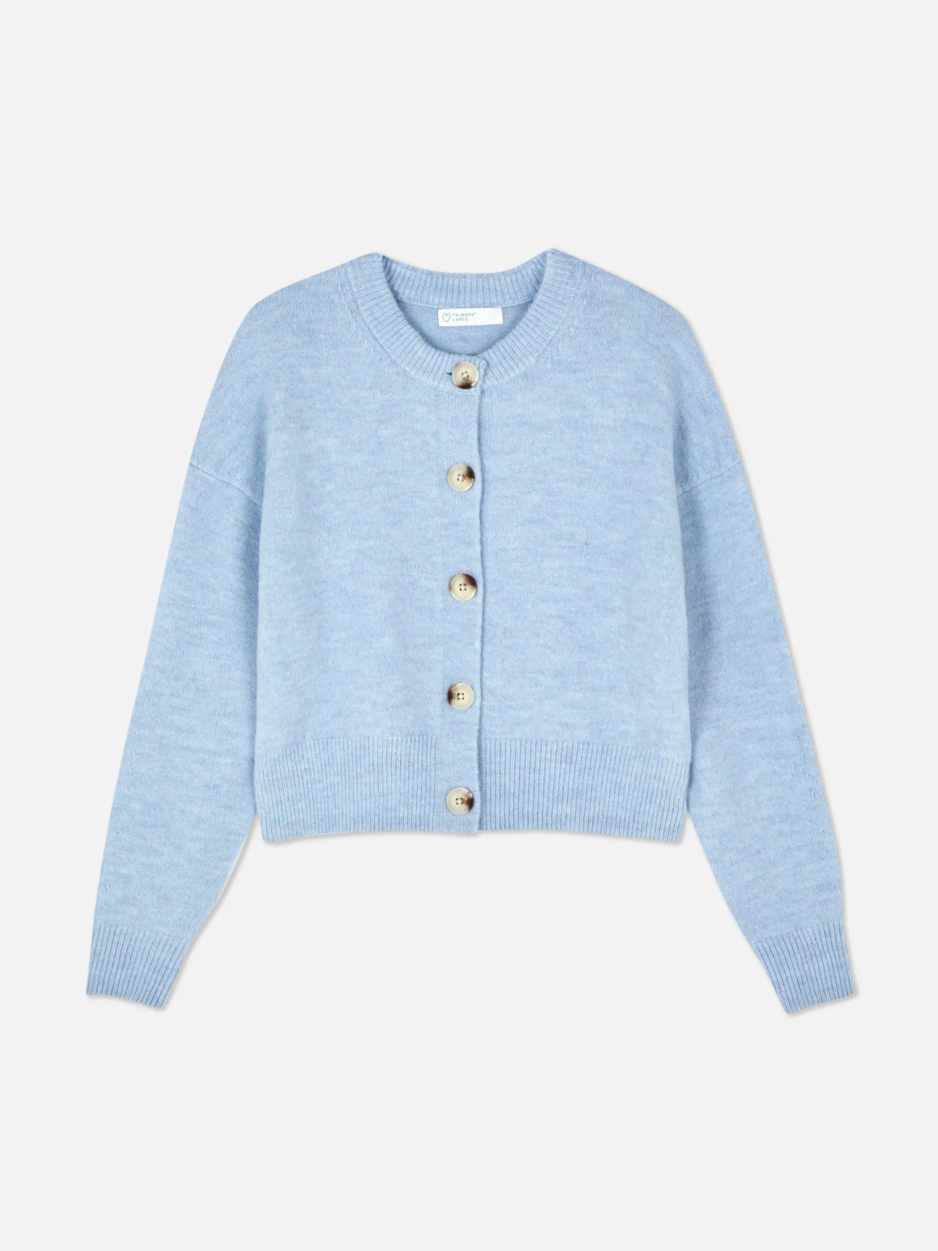 Crew Neck Cardigan