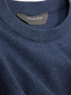 Crew Neck Fine Knit Sweater