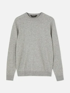 Crew Neck Fine Knit Sweater