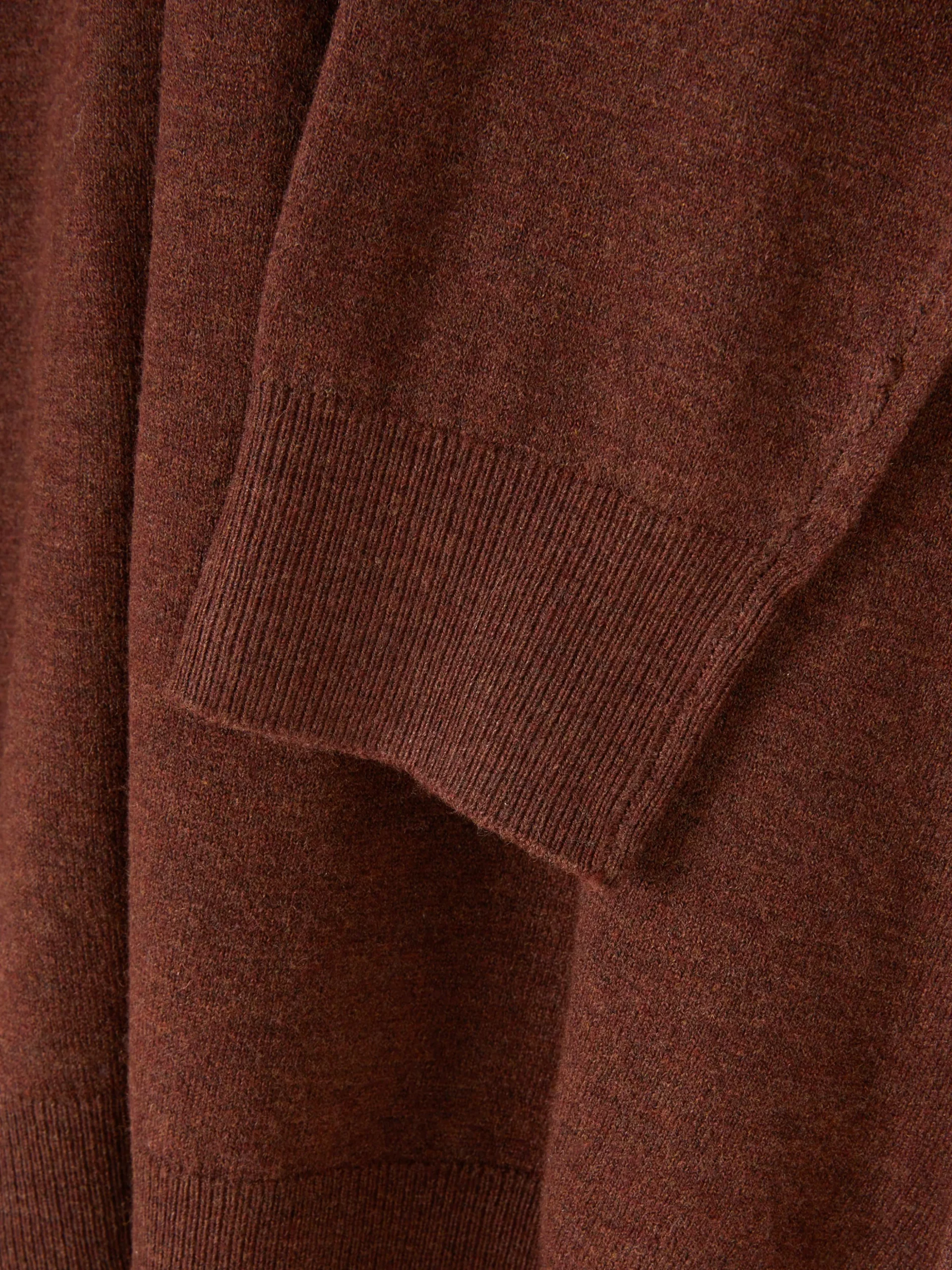 Crew Neck Fine Knit Sweater