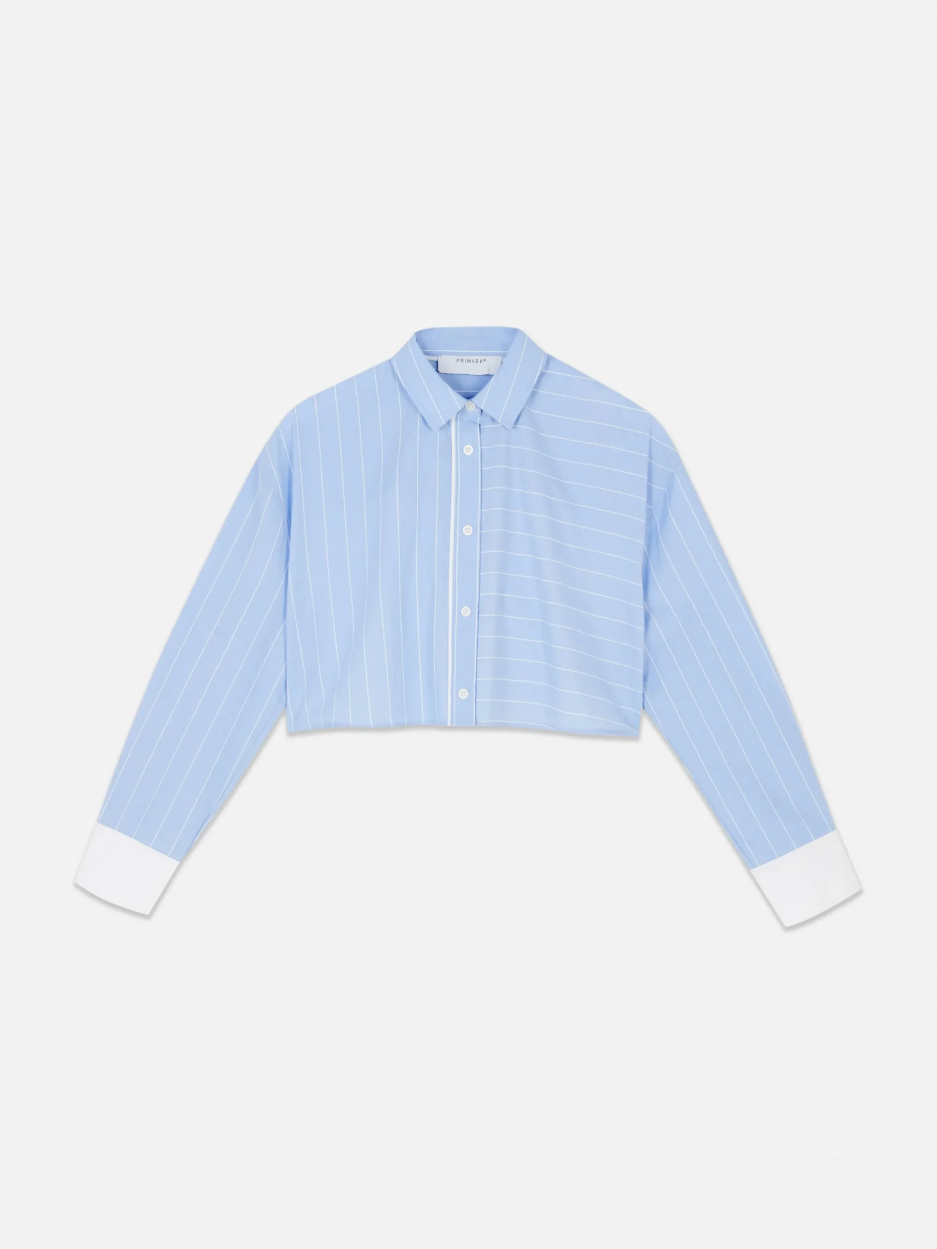 Cropped Striped Shirt