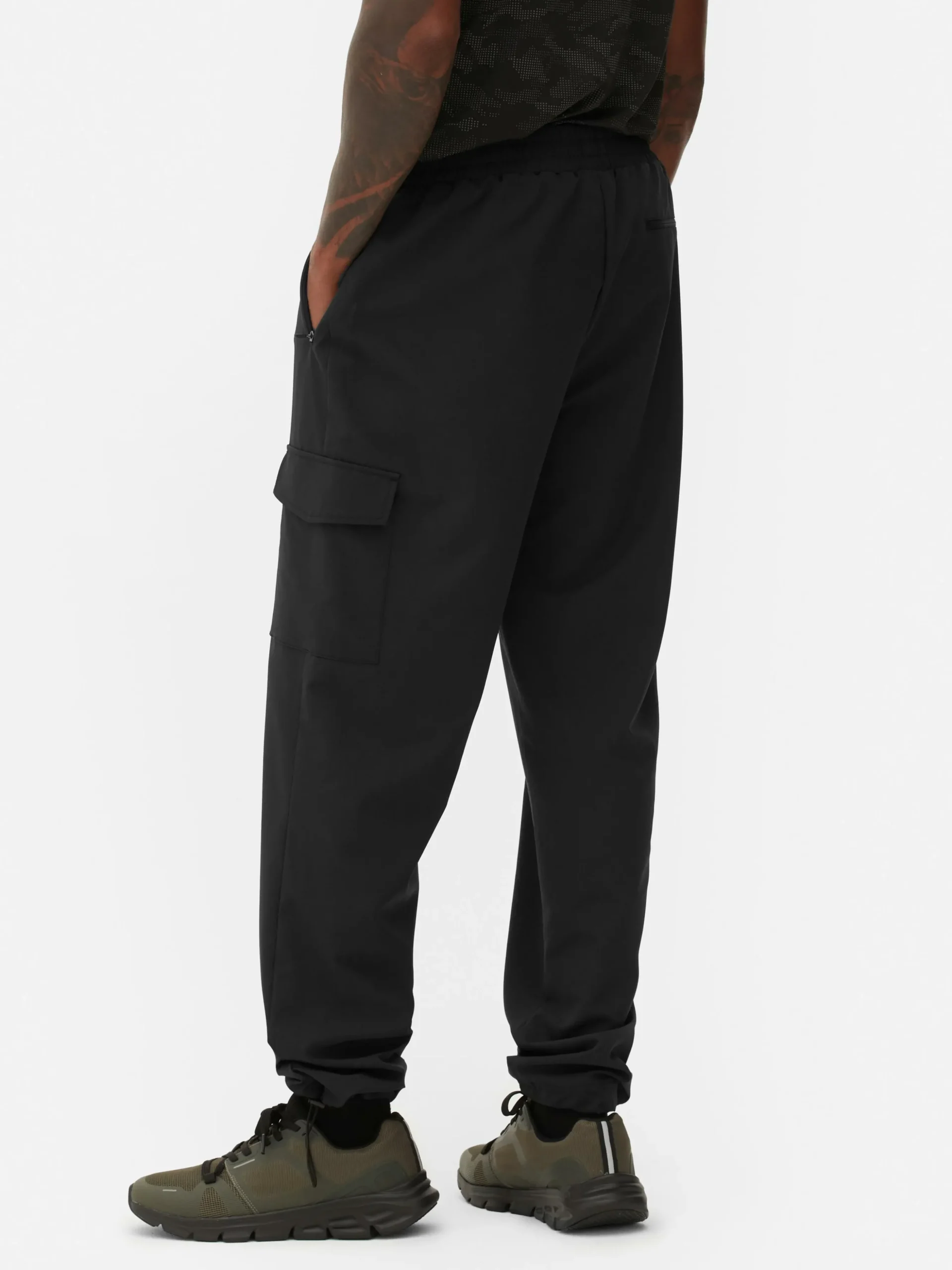 Cuffed Cargo Pants